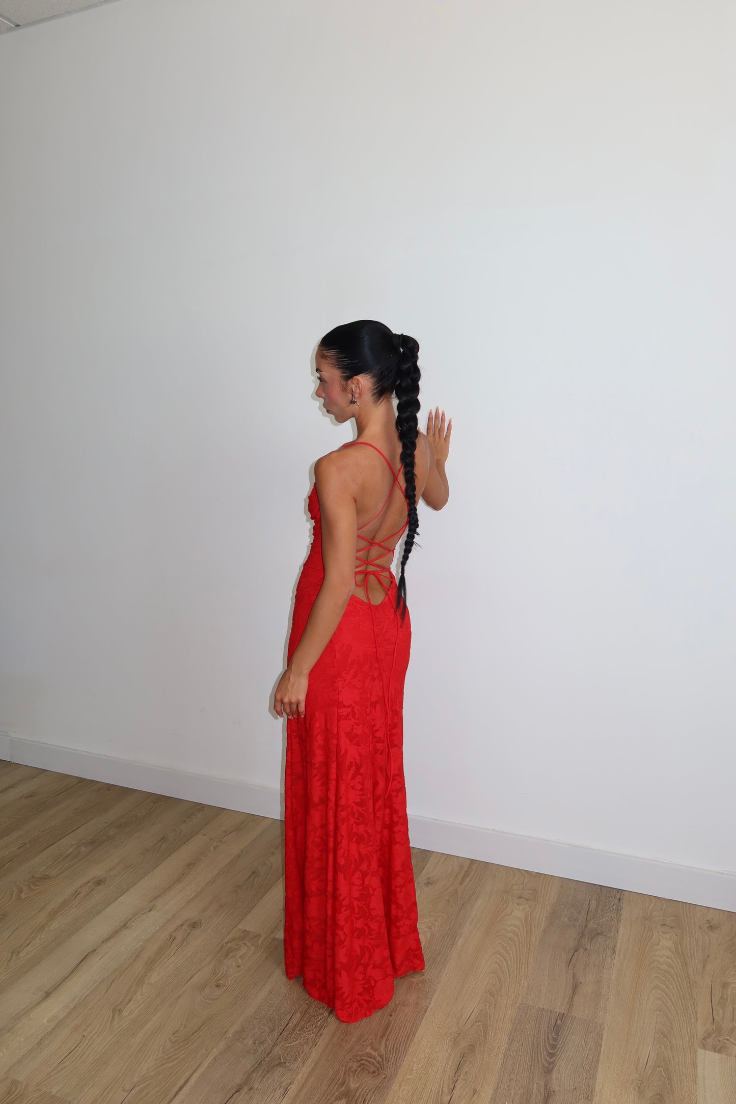 LongDress ISIDE rosso
