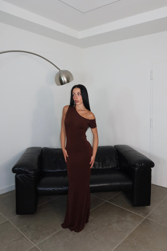LongDress MARIPOSA choco