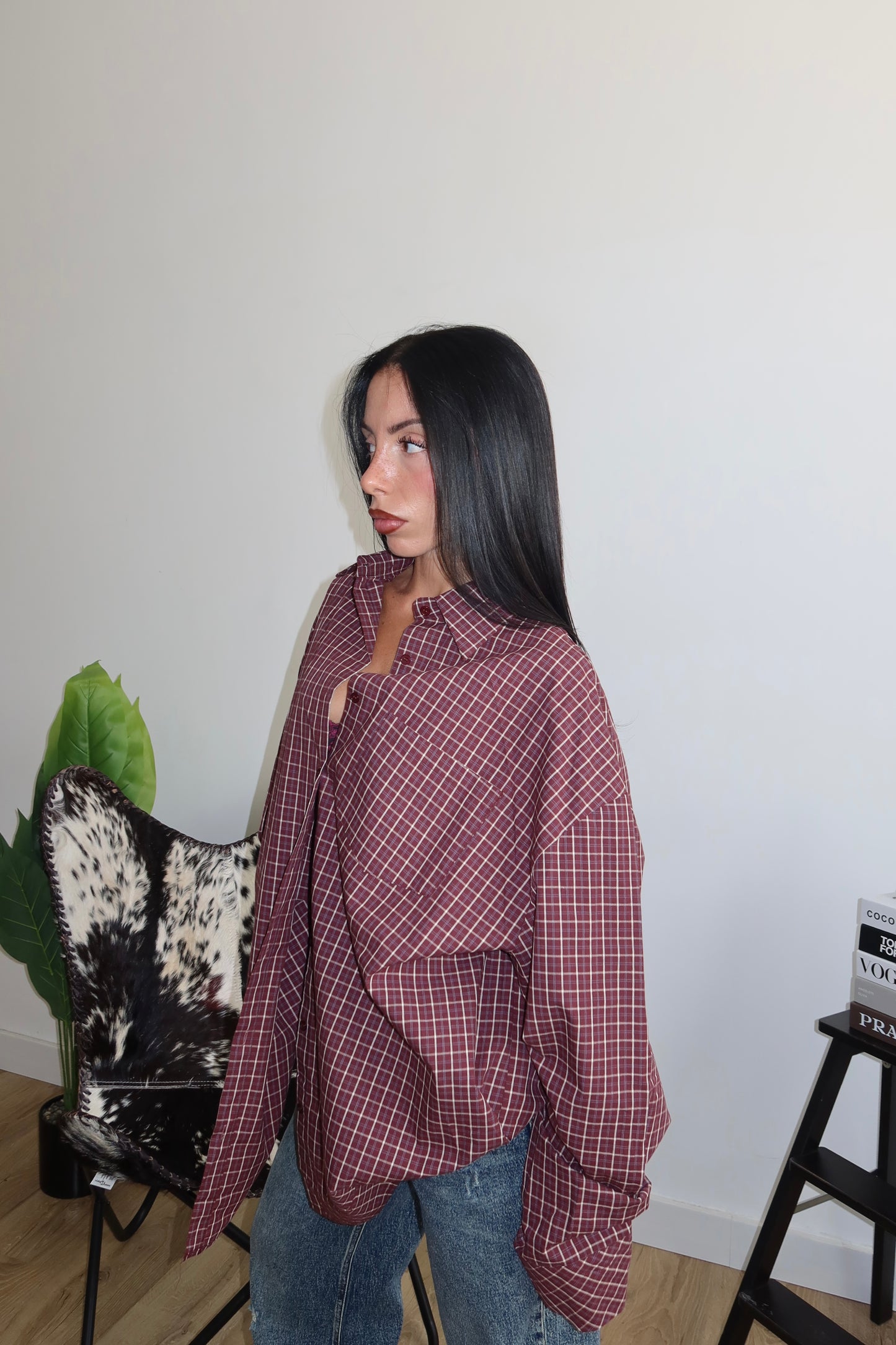 Camicia ALABAMA bordeaux