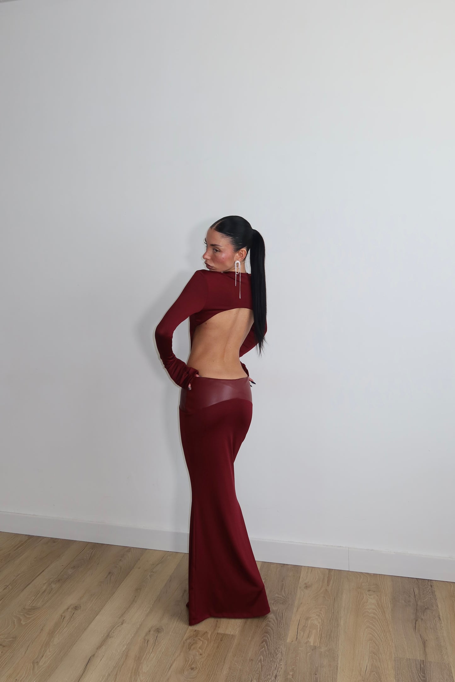 LongDress VICTORIUS bordeaux