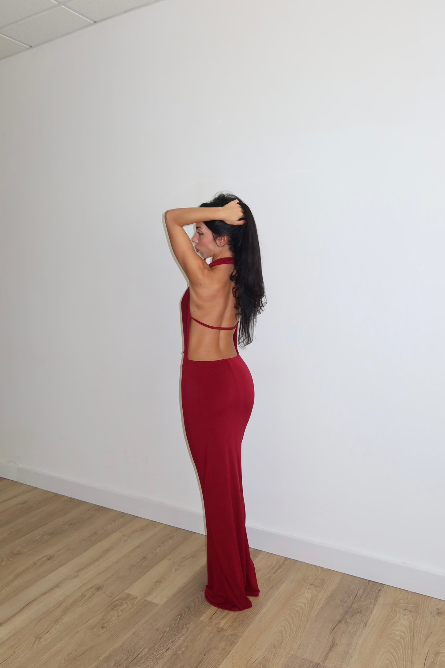 LongDress DUBAI bordeaux