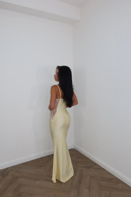 LongDress FEMME giallo