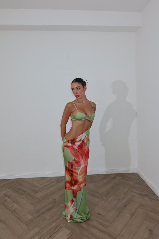 LongDress TULIPAN verde