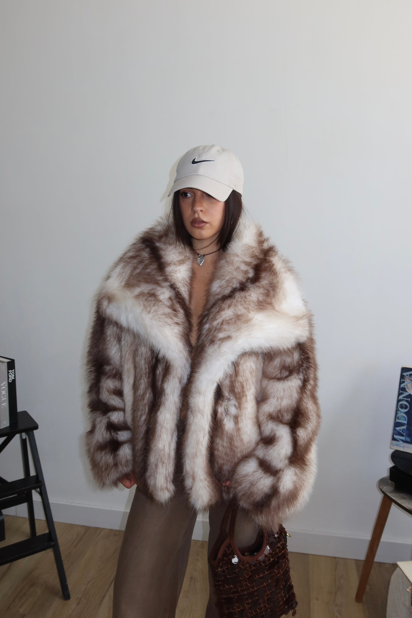 Ecofur OSLO bianco/beige