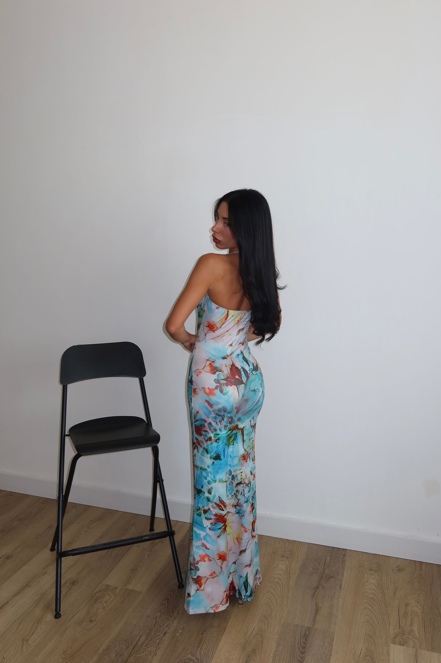 LongDress LEOPARD SKY