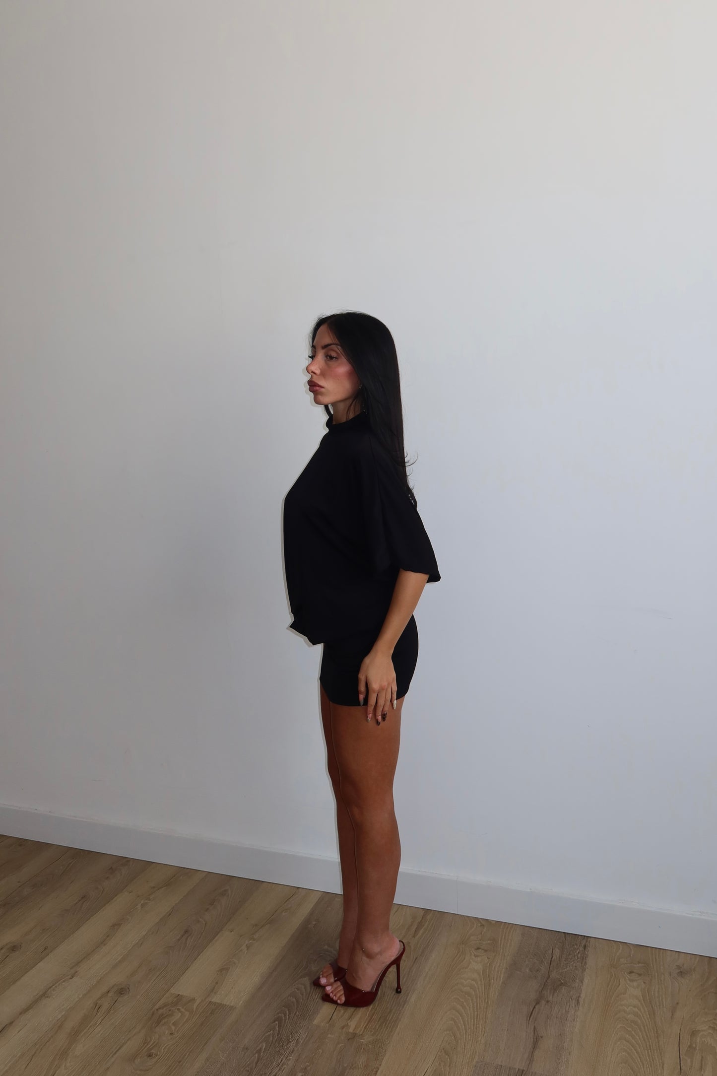 MiniDress NO REPLY nero