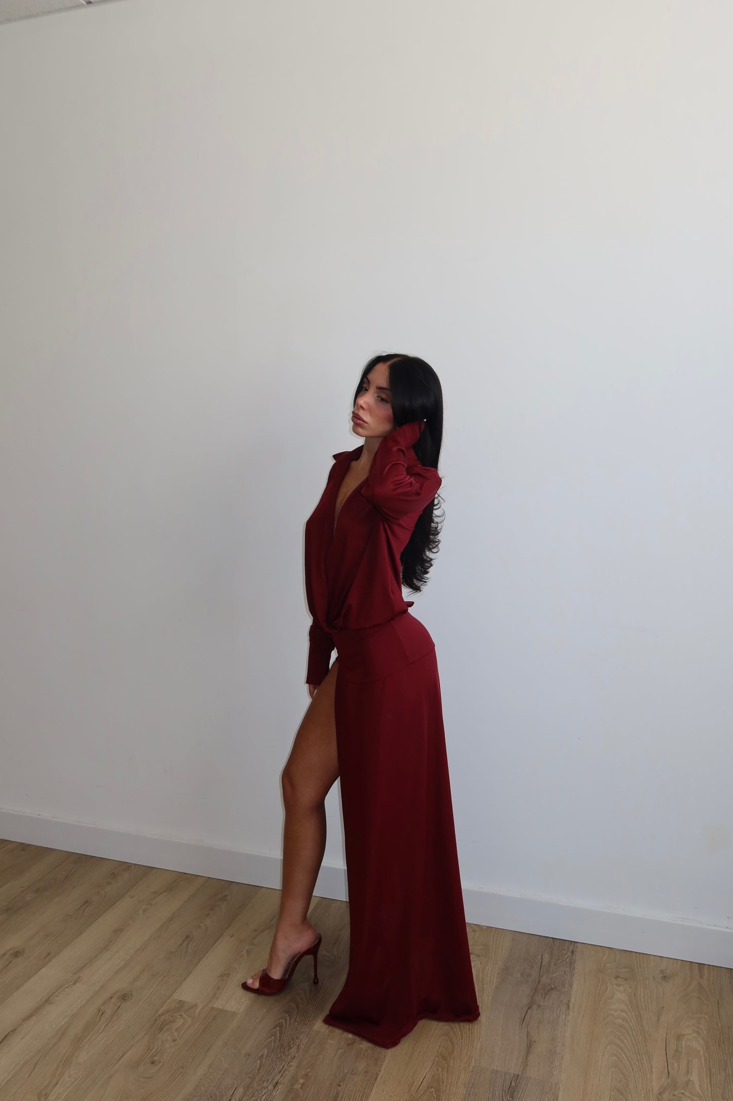 LongDress TATIANA bordeaux