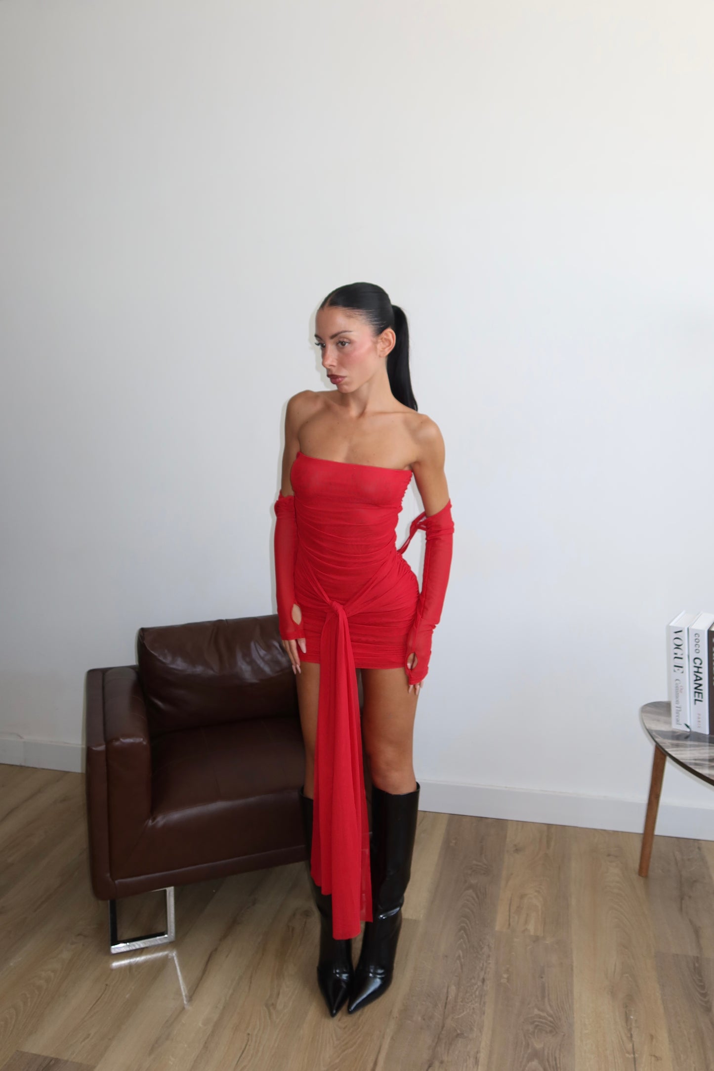 MiniDress TRACY rosso