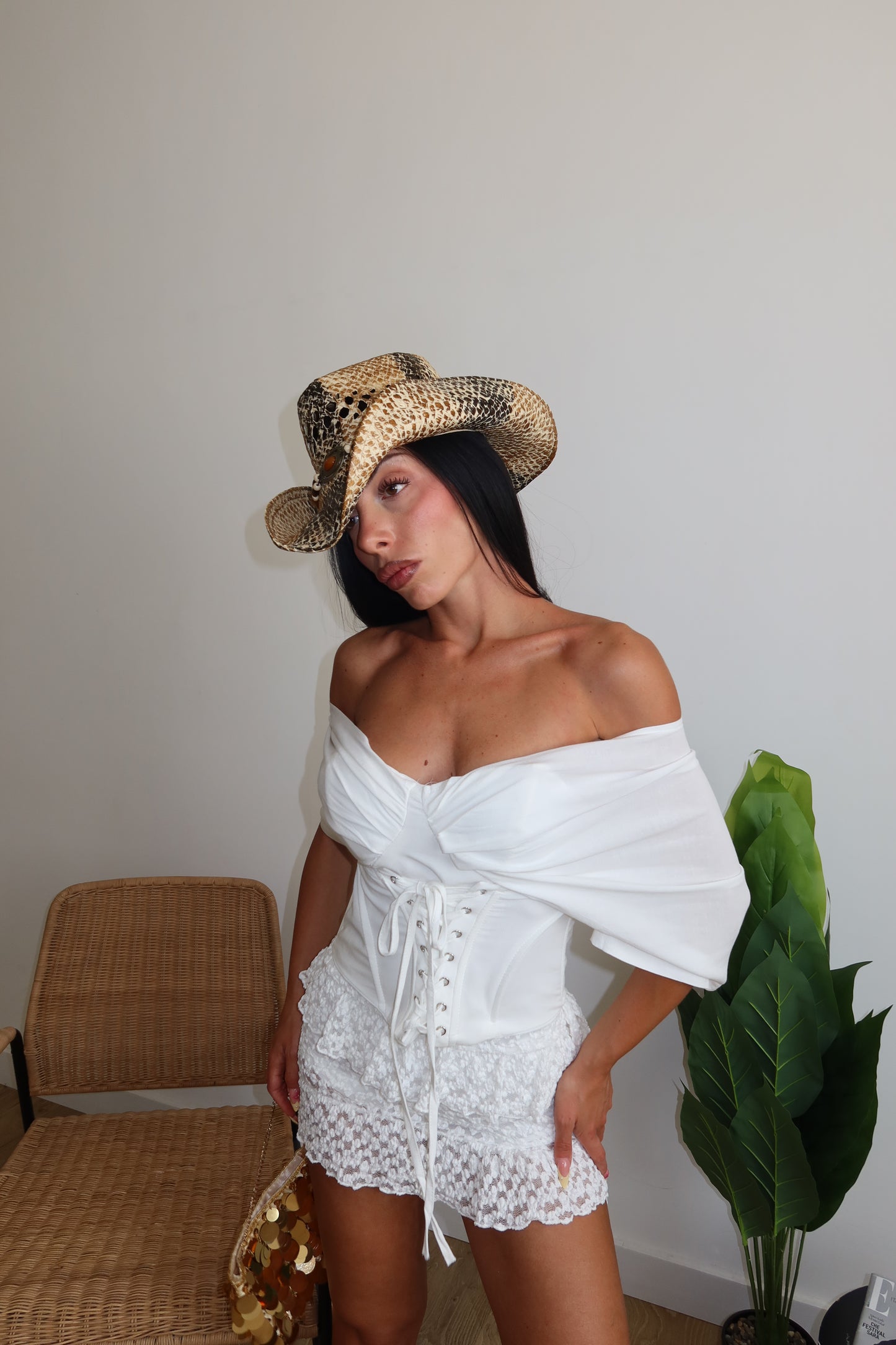Corsetto INDIANA bianco