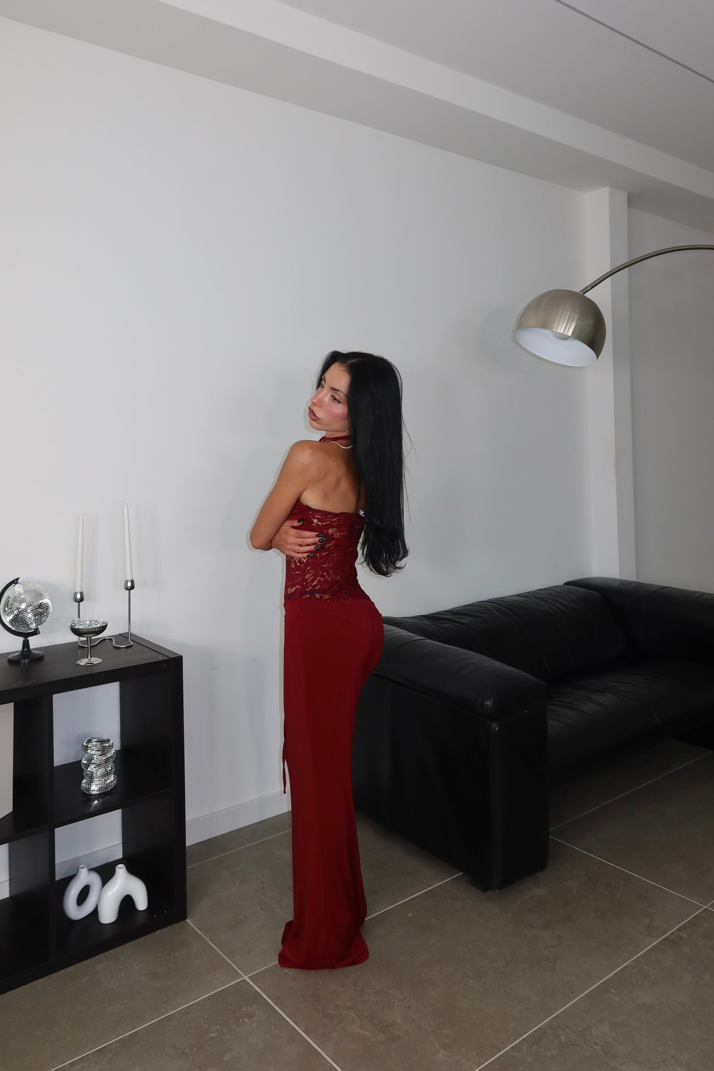 LongDress NOE PIZZO bordeaux