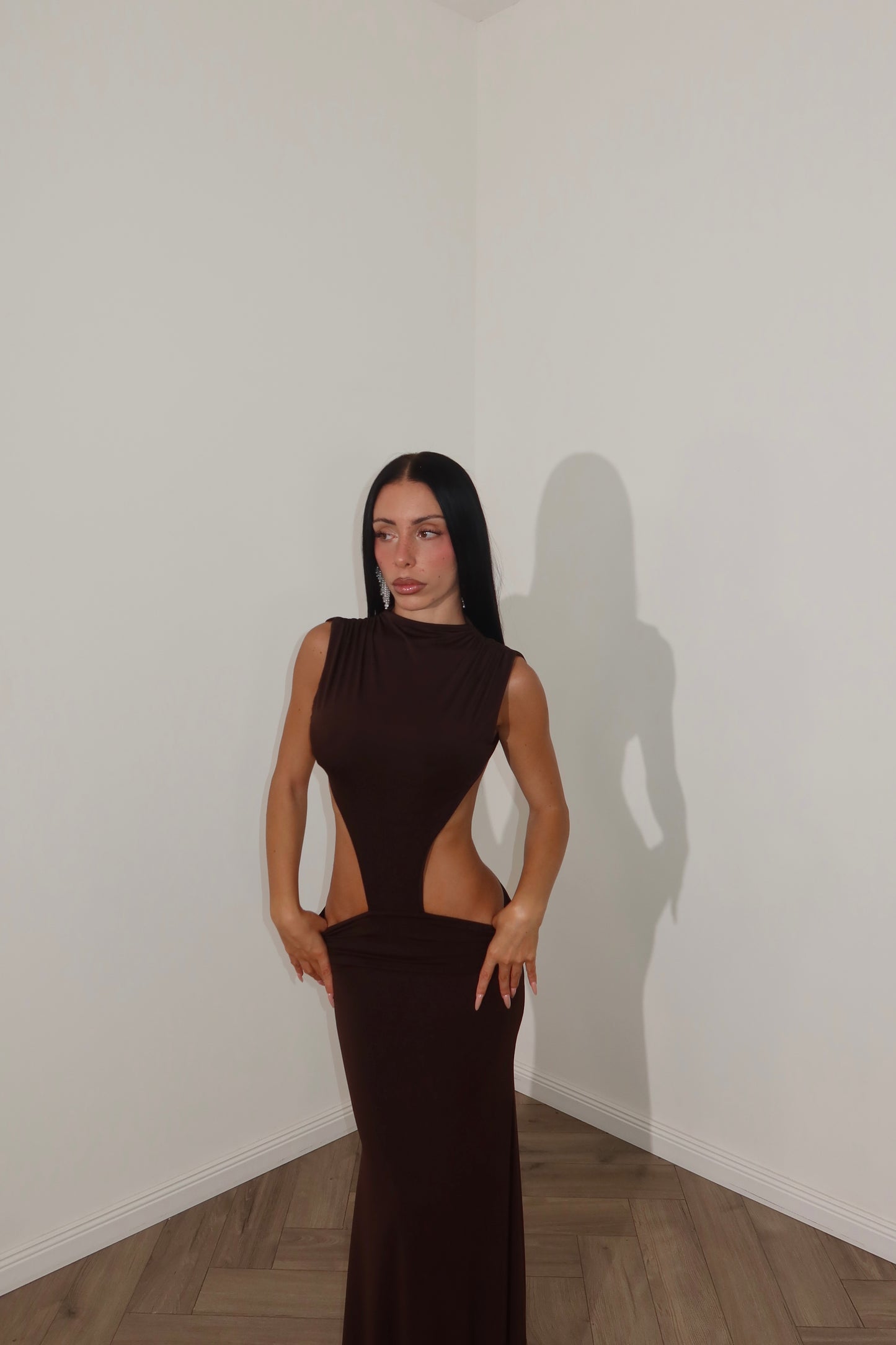 LongDress ERIN choco