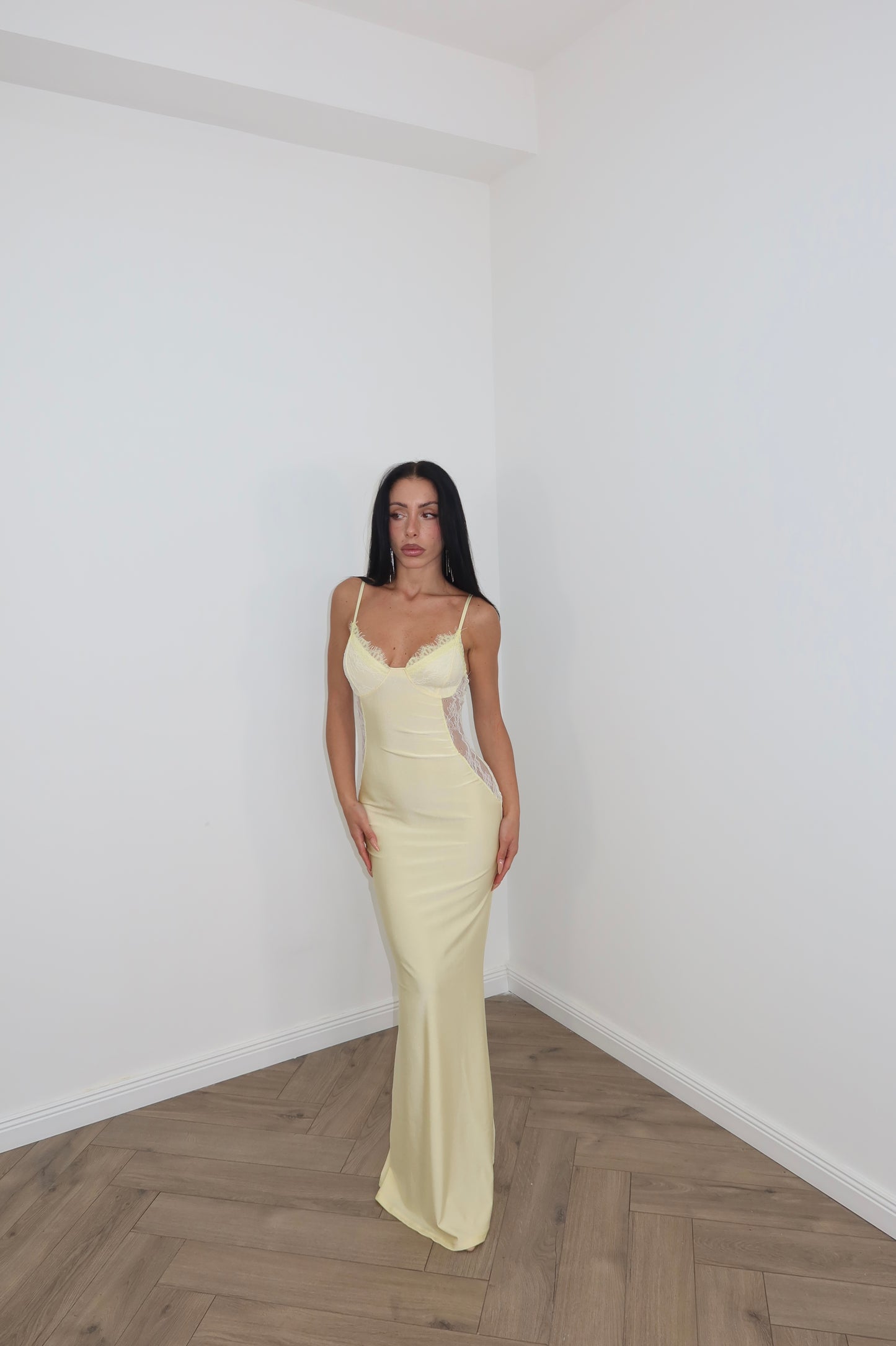 LongDress FEMME giallo
