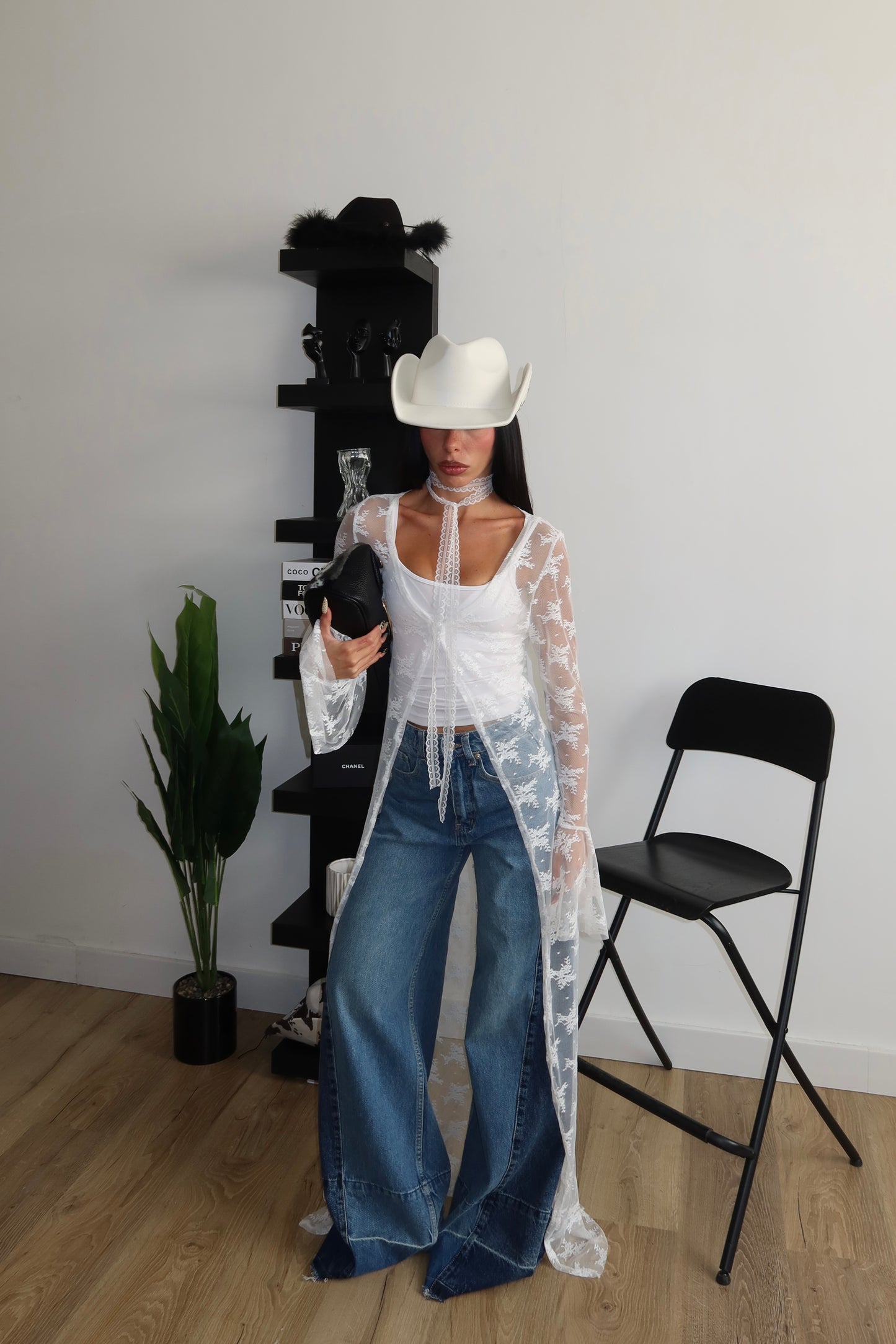 Cardigan NINA bianco