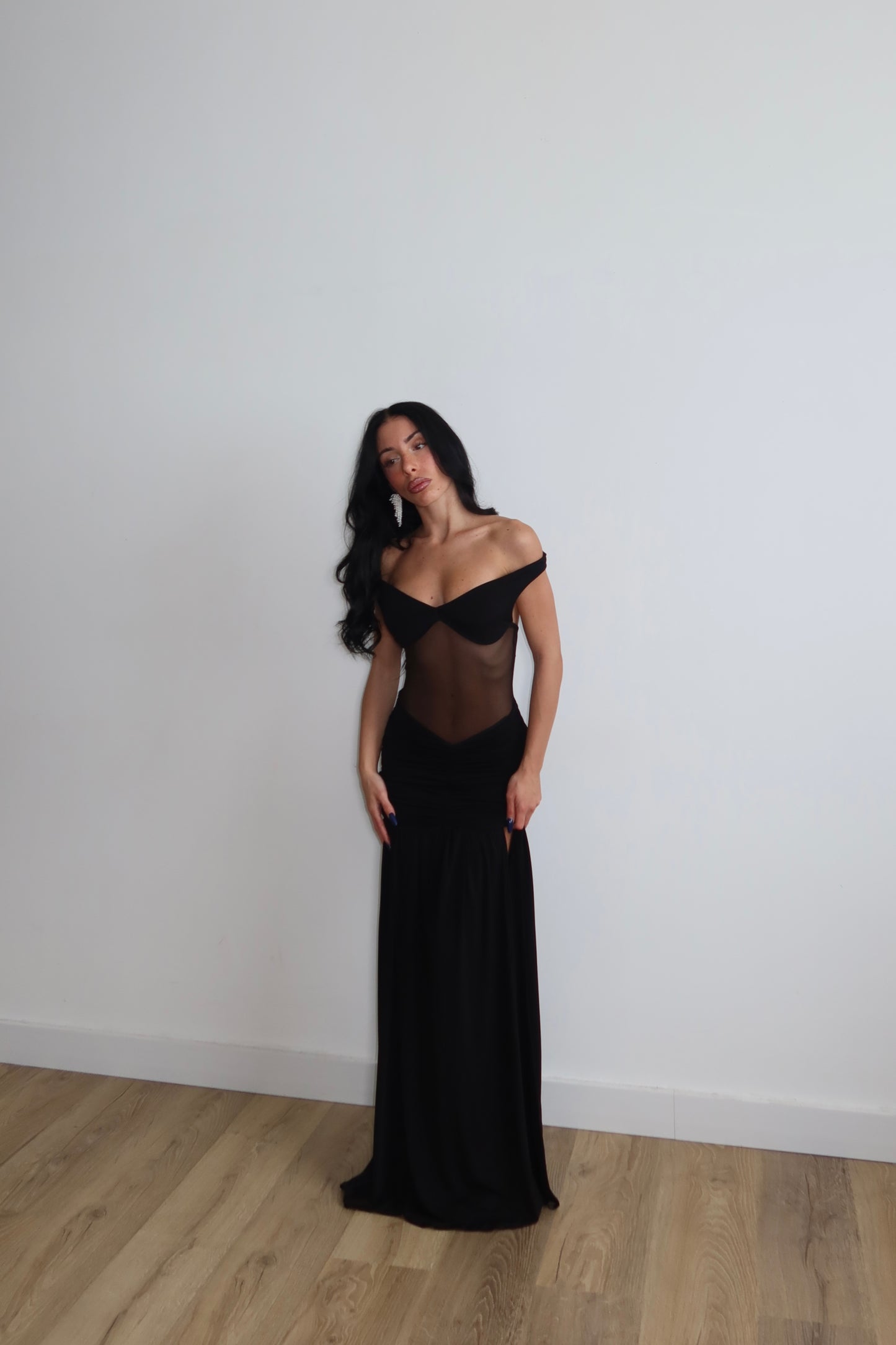 LongDress LEANDRA nero