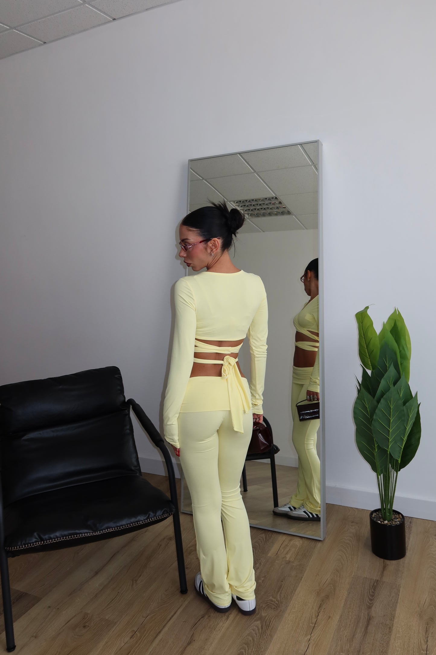 Pants NILUFAR giallo