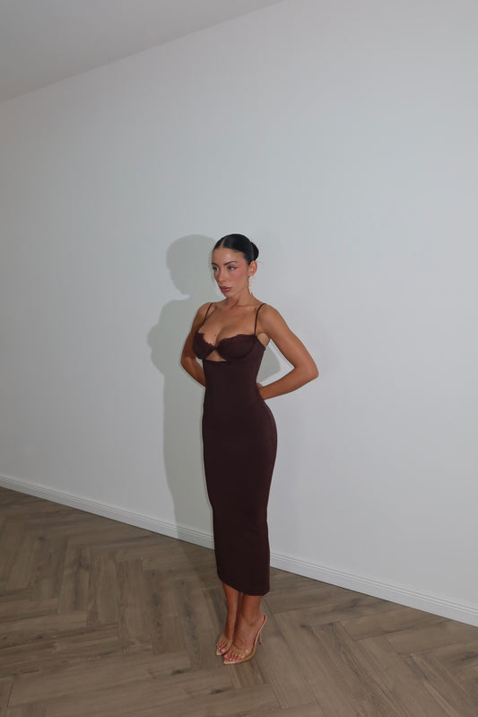 LongDress RAMÒN choco