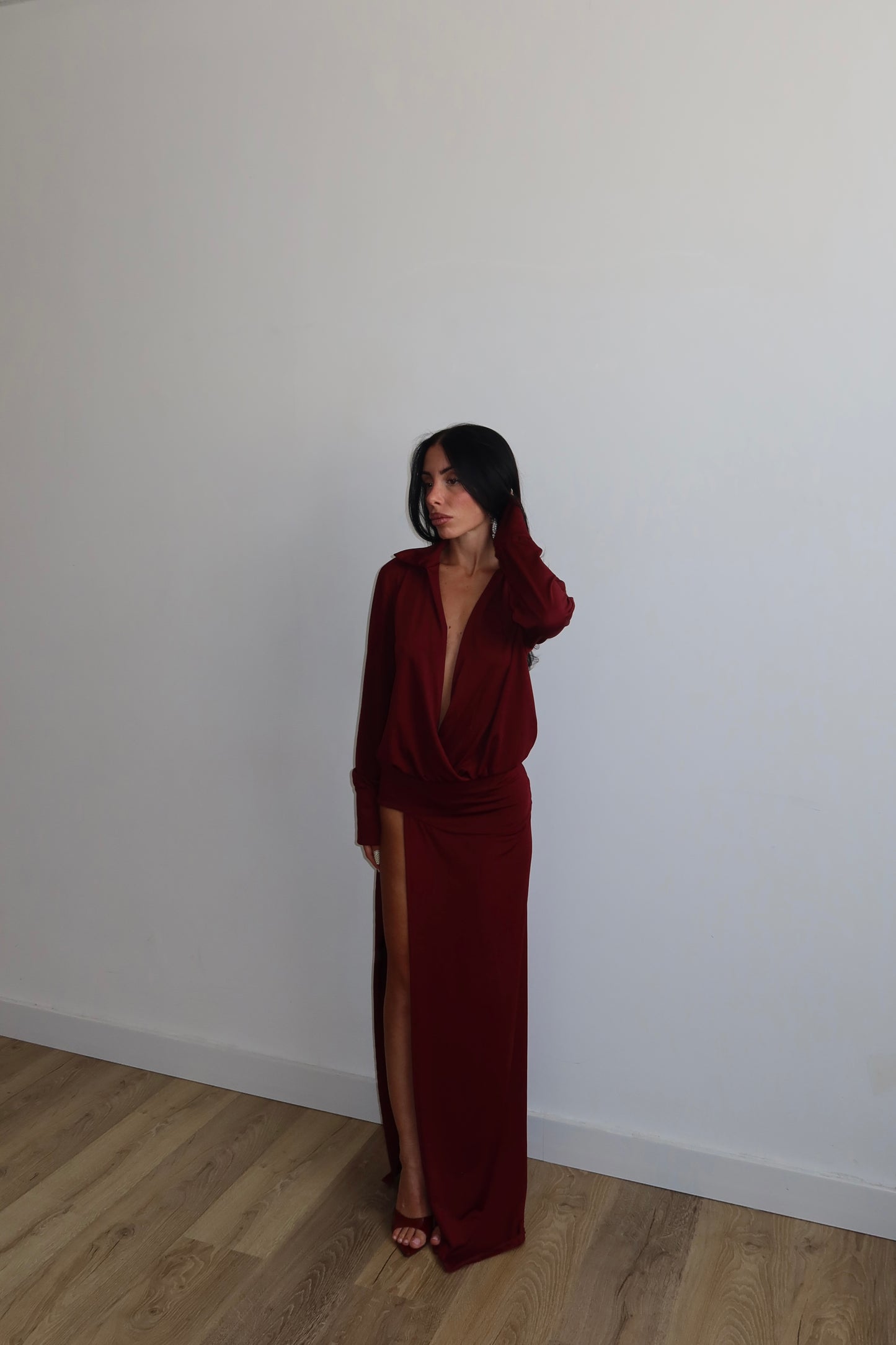LongDress TATIANA bordeaux