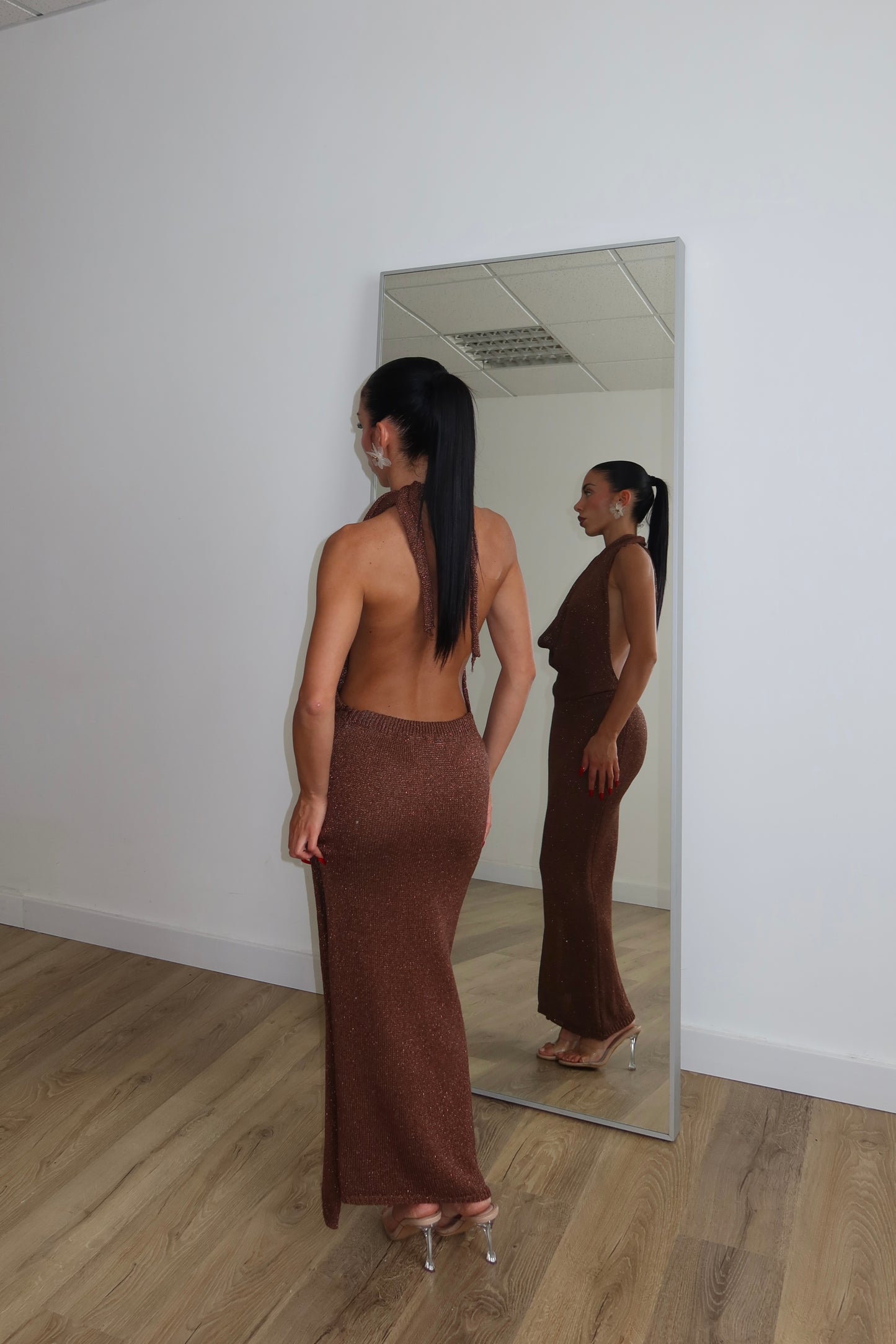 LongDress PACHA choco
