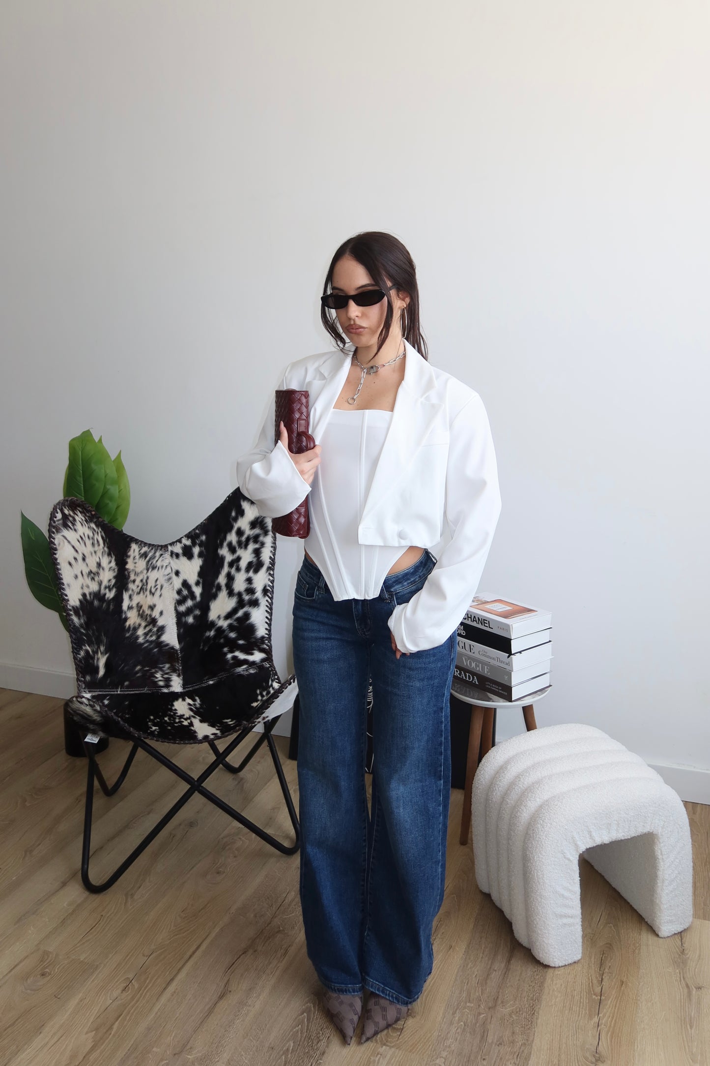 Twinset SO SERIOUS bianco