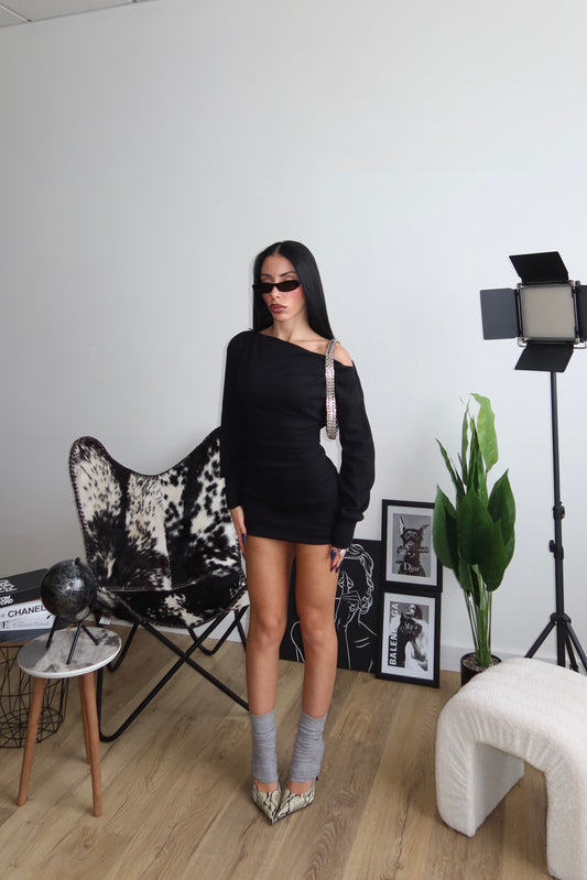 MiniDress A COSTINE nero