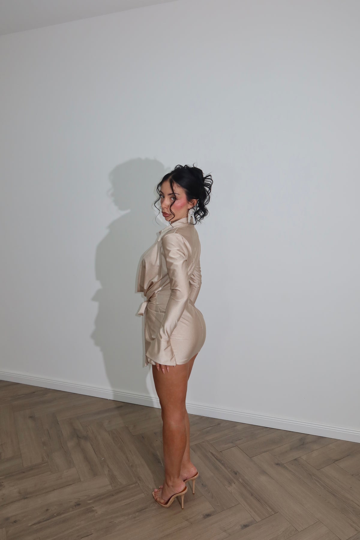 Minidress MIRANDA champagne