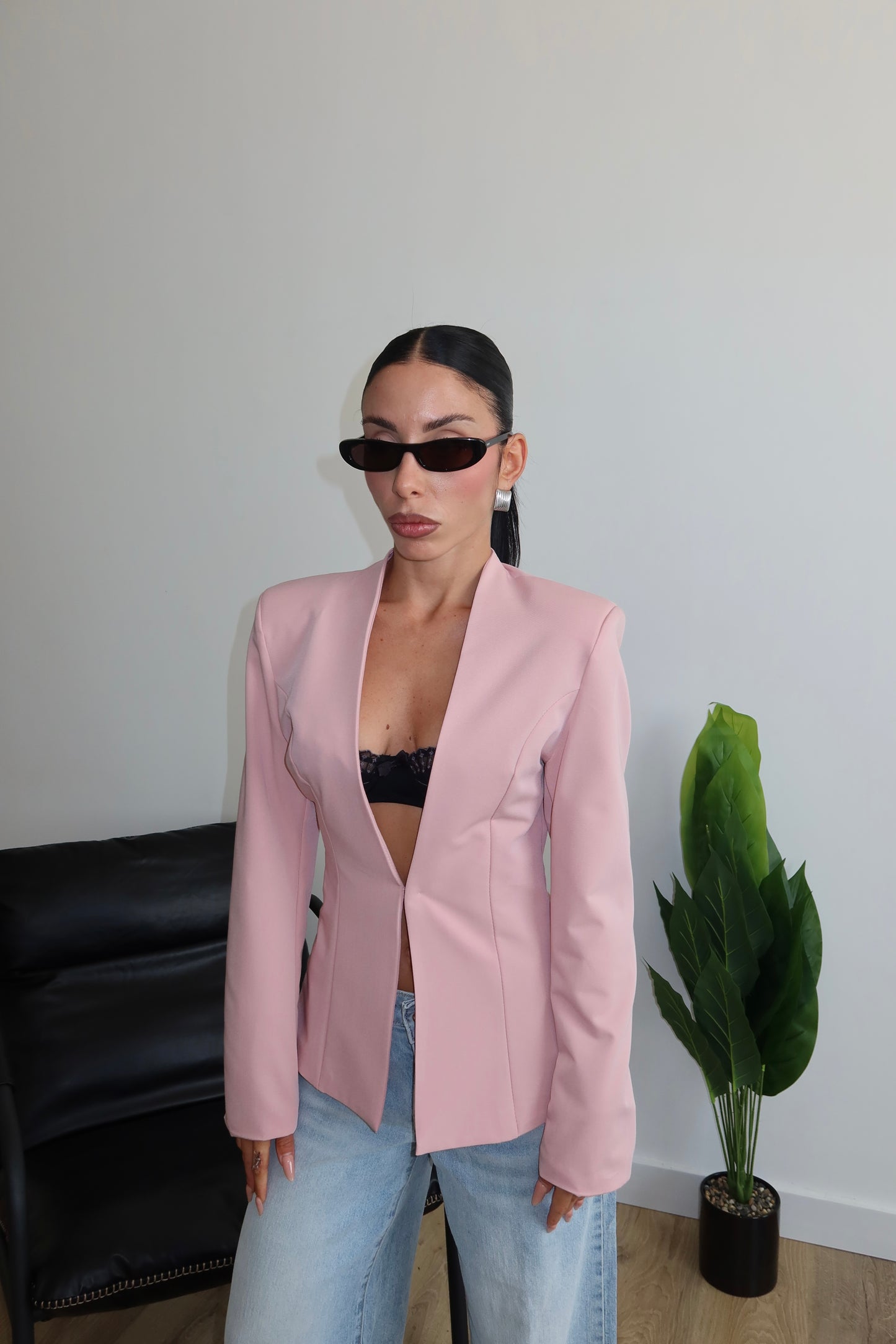 Giacca SERIOUS GIRL rosa