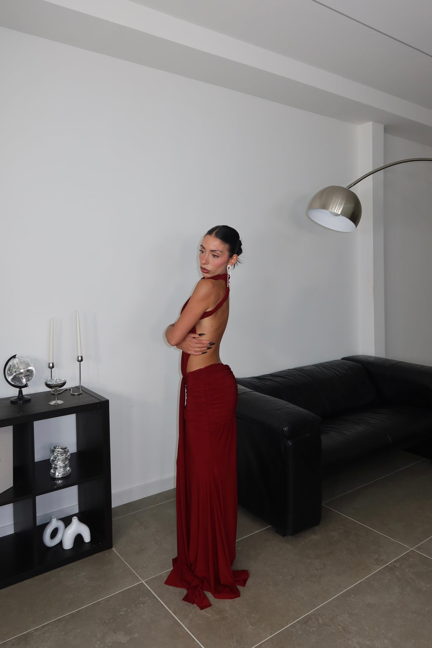 LongDress TAMED bordeaux