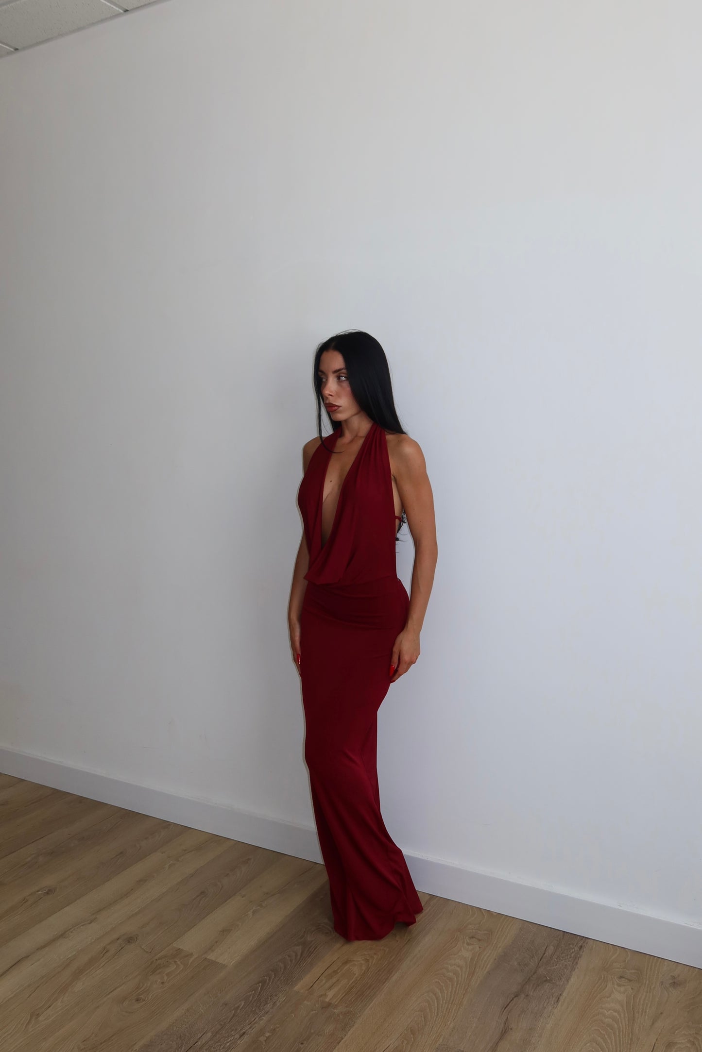 LongDress DUBAI bordeaux