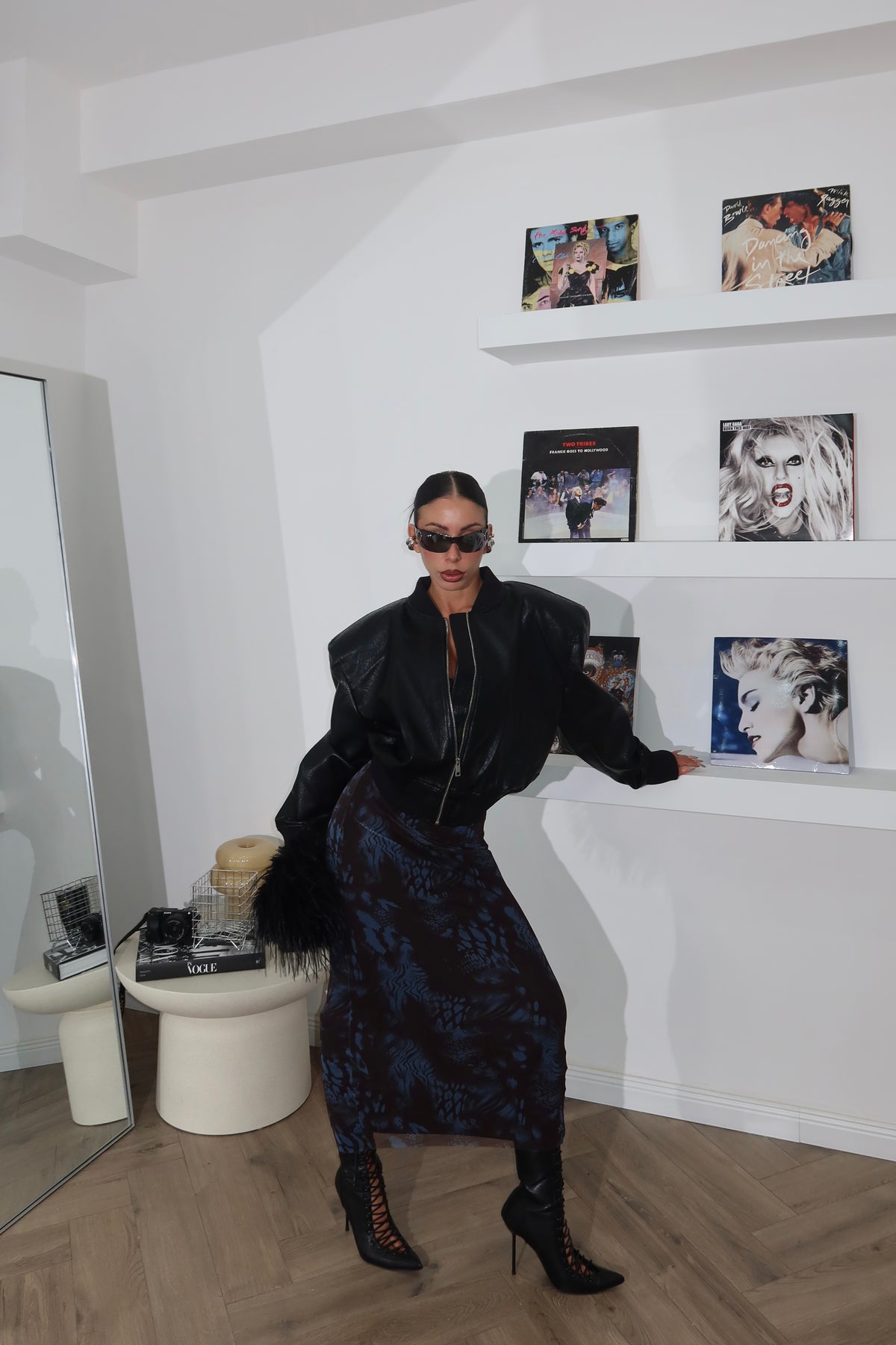 Gonna BRENDA nero/blu