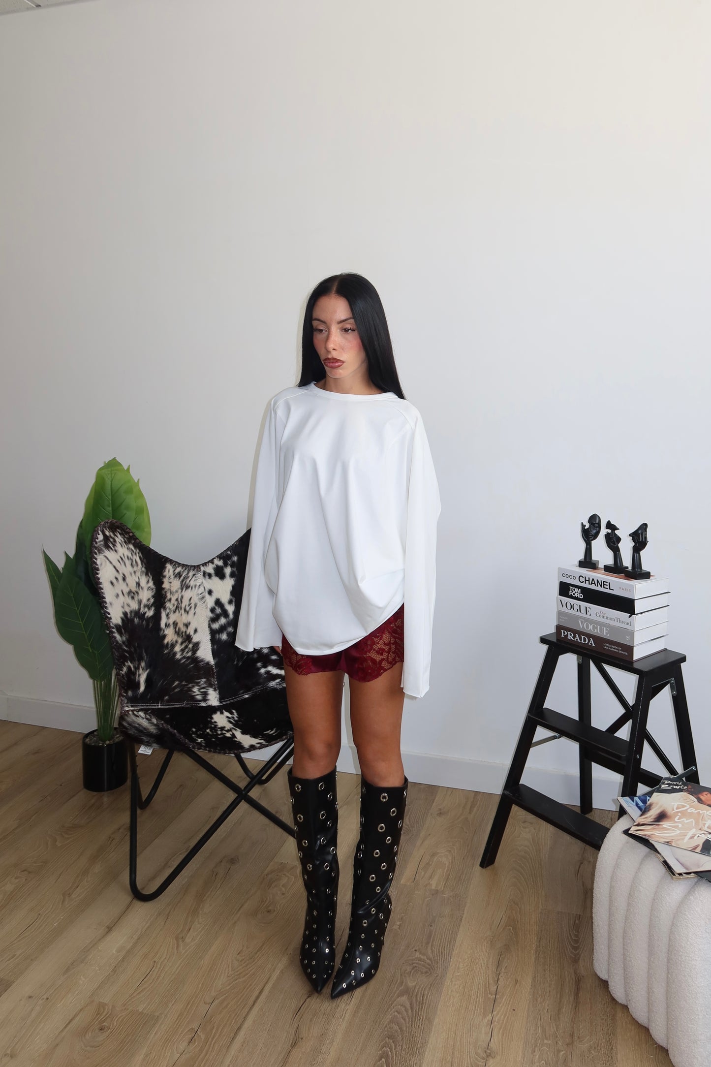 Short PIZZO & RASO bordeaux