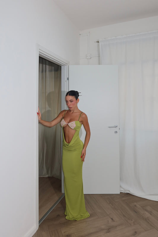 LongDress TRUE verde