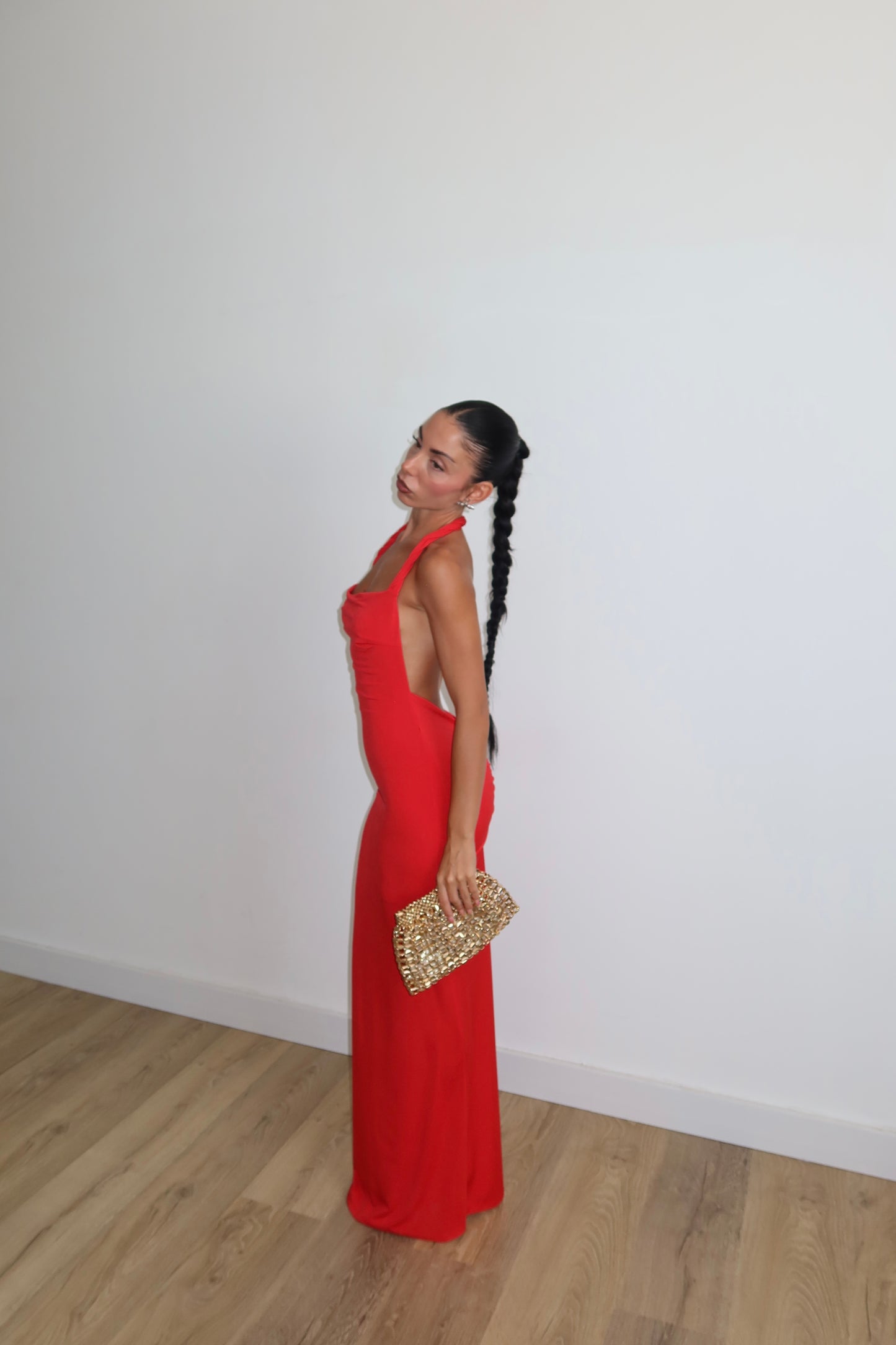 LongDress CAMILLE rosso
