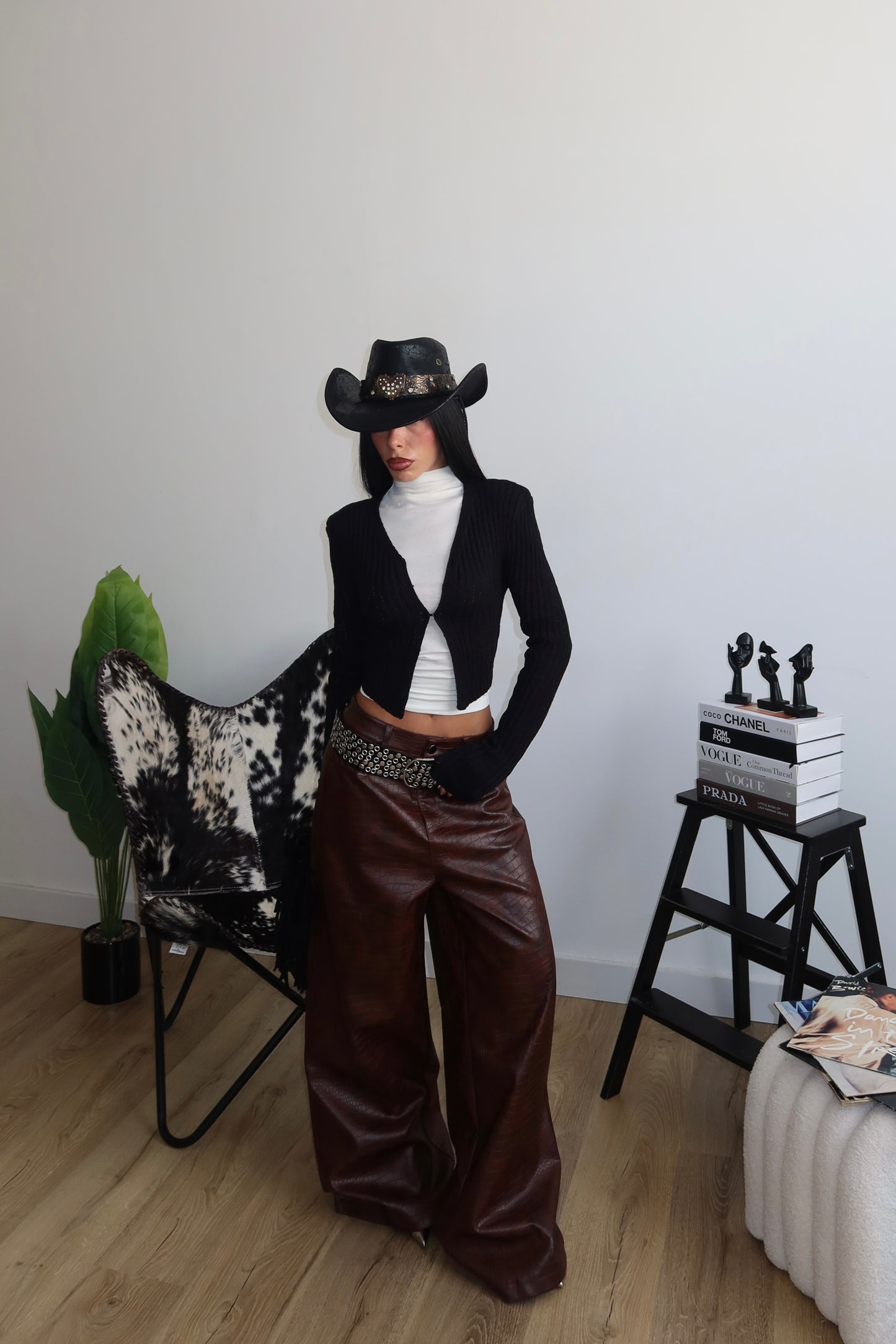 Pants SERPENT bordeaux