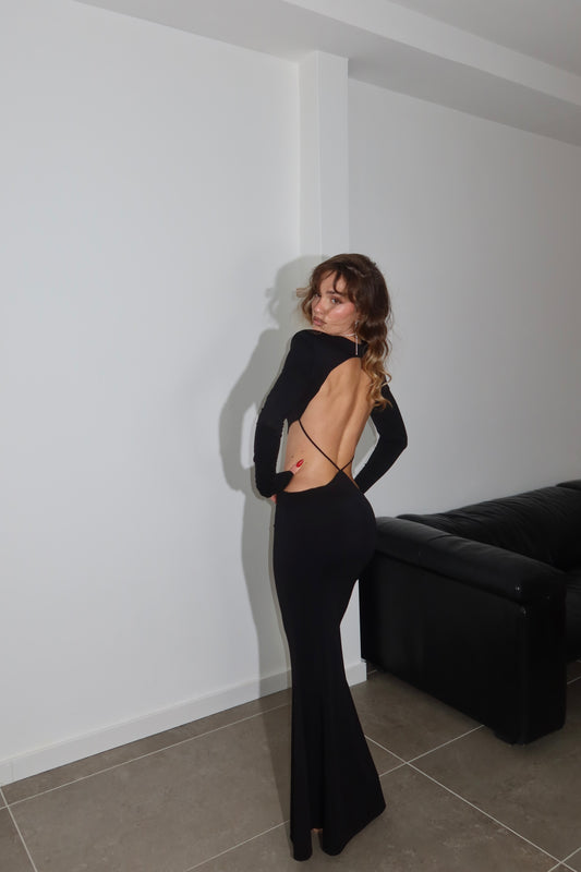 Black FIENNES LongDress