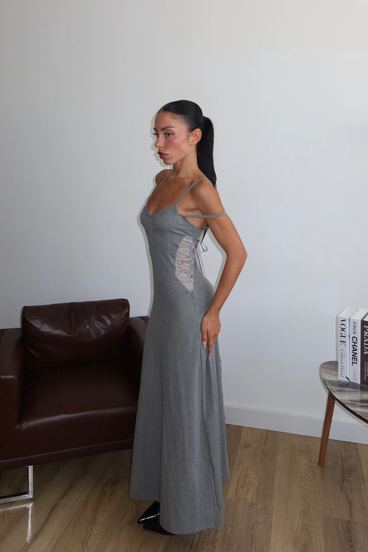 Dress MARILU' grigio