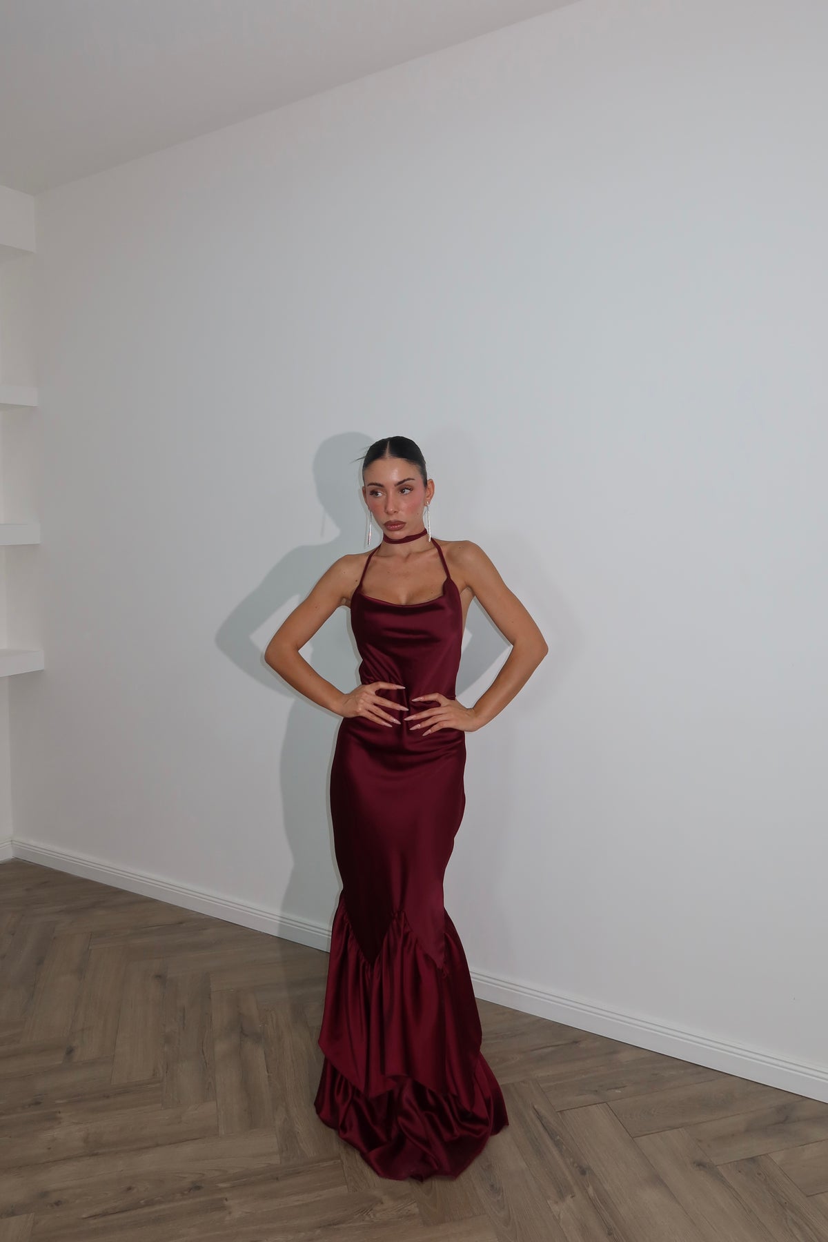 LongDress DELVINE bordeaux