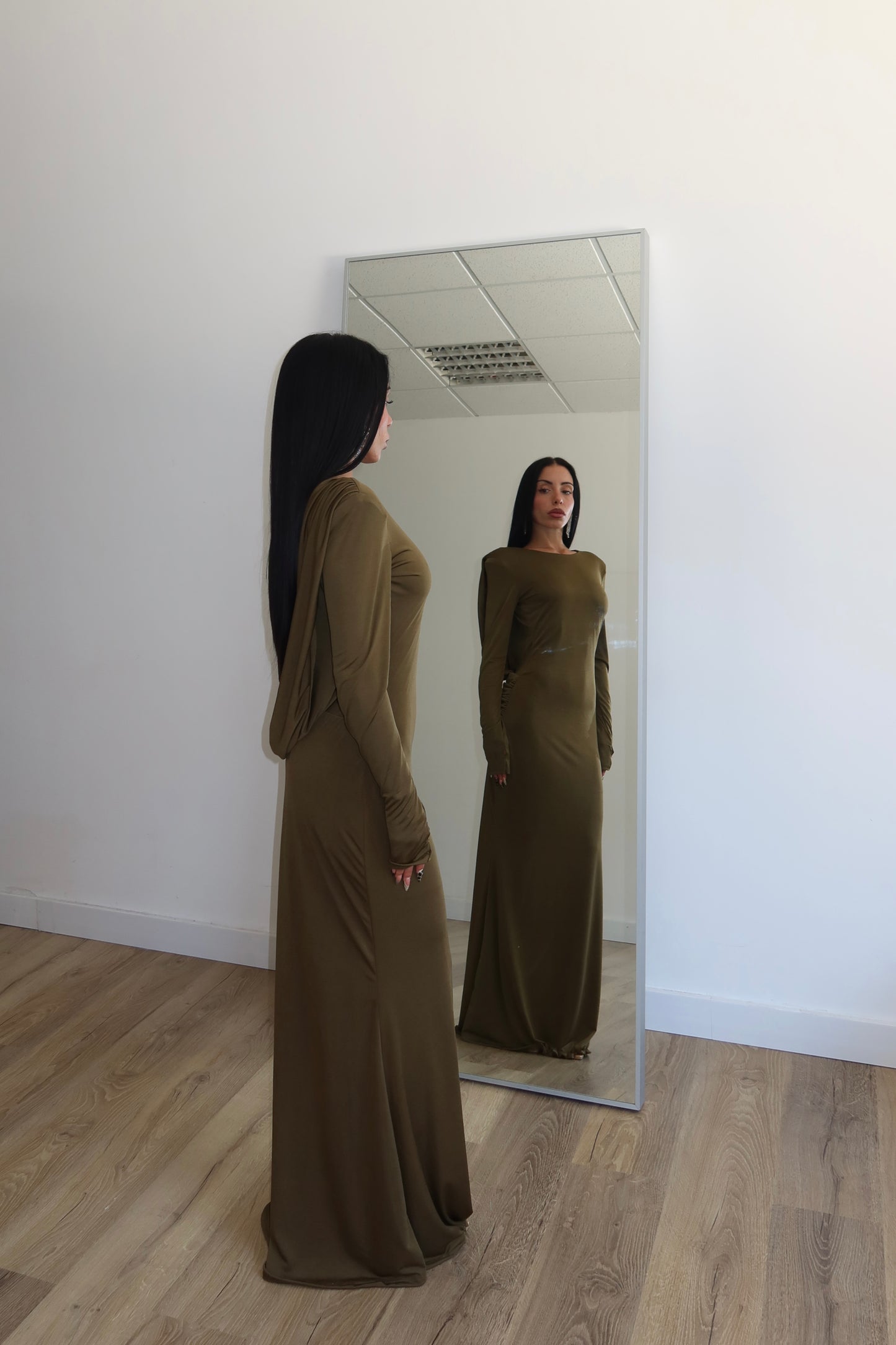 LongDress MIDORI verde
