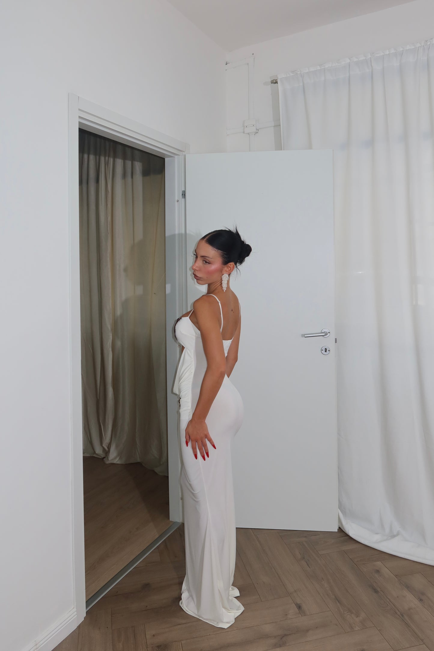 LongDress TRUE bianco