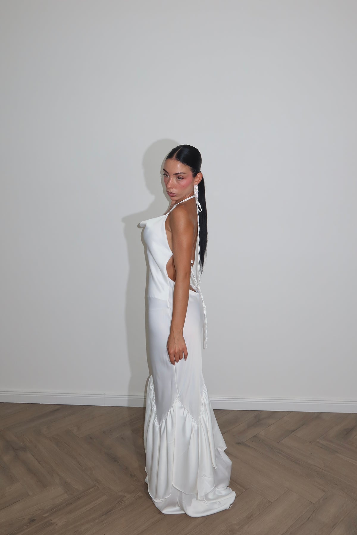 LongDress DELVINE bianco