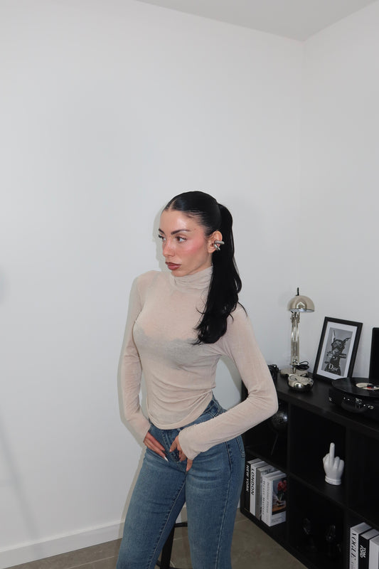 Maglia VALERIA BORDINO beige