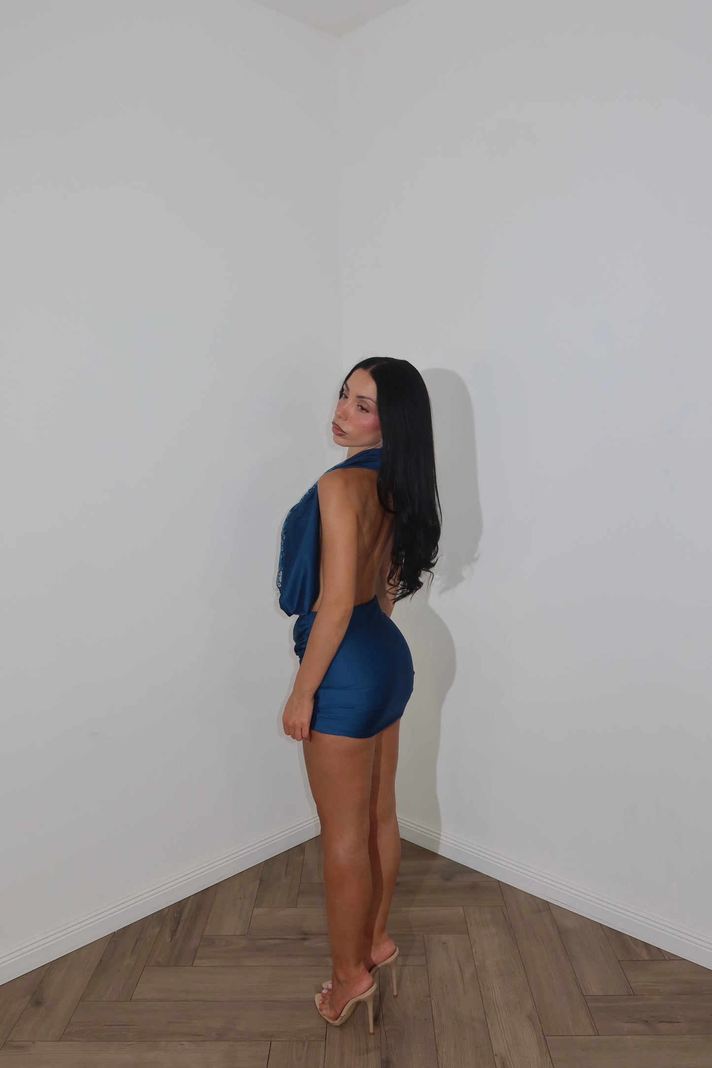 MiniDress NO WORDS blu