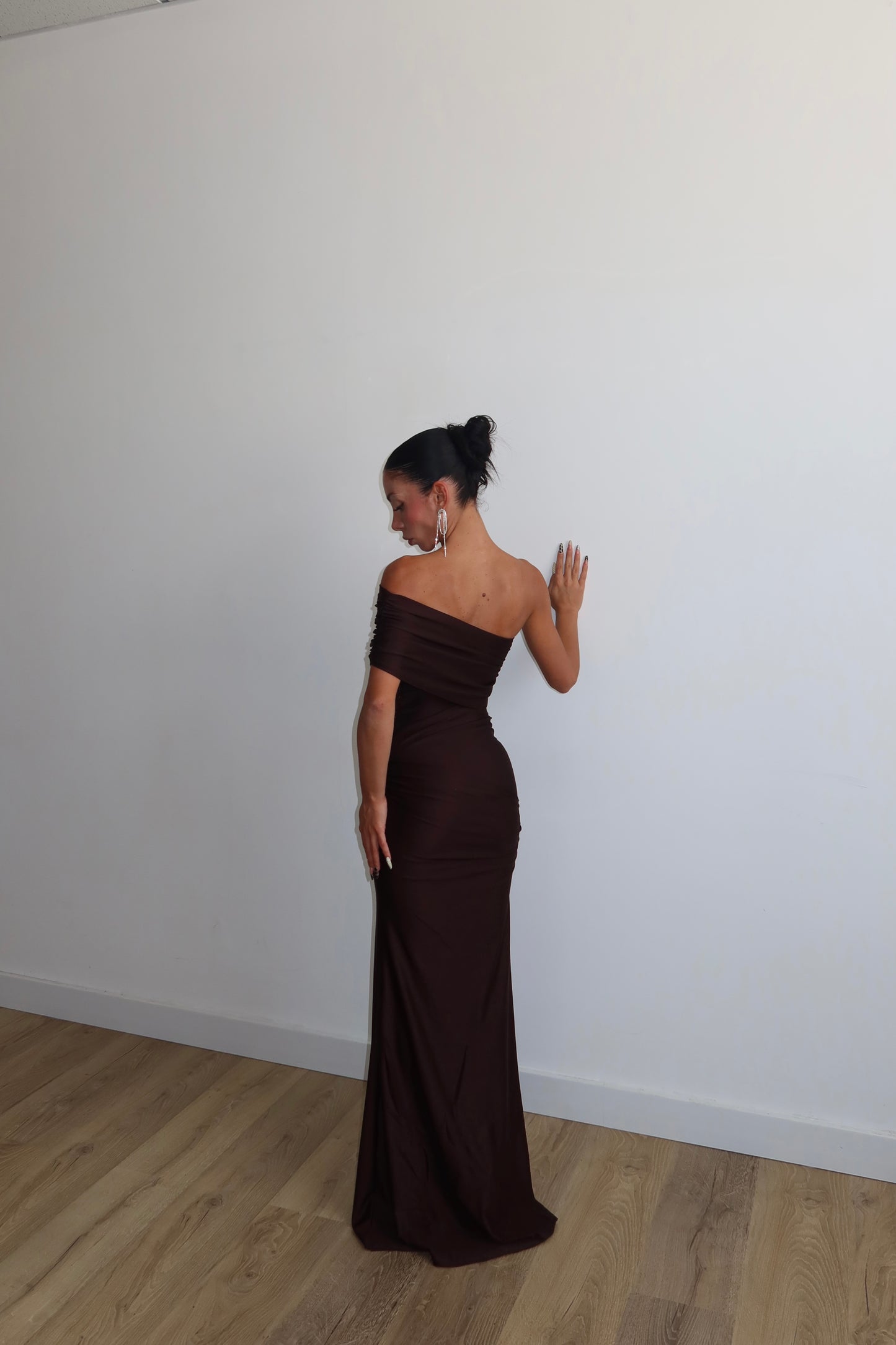LongDress CHANTAL choco