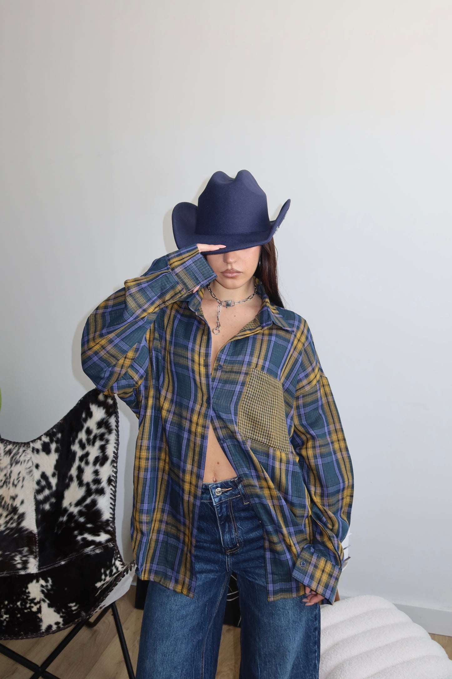 Camicia CALLANH blu