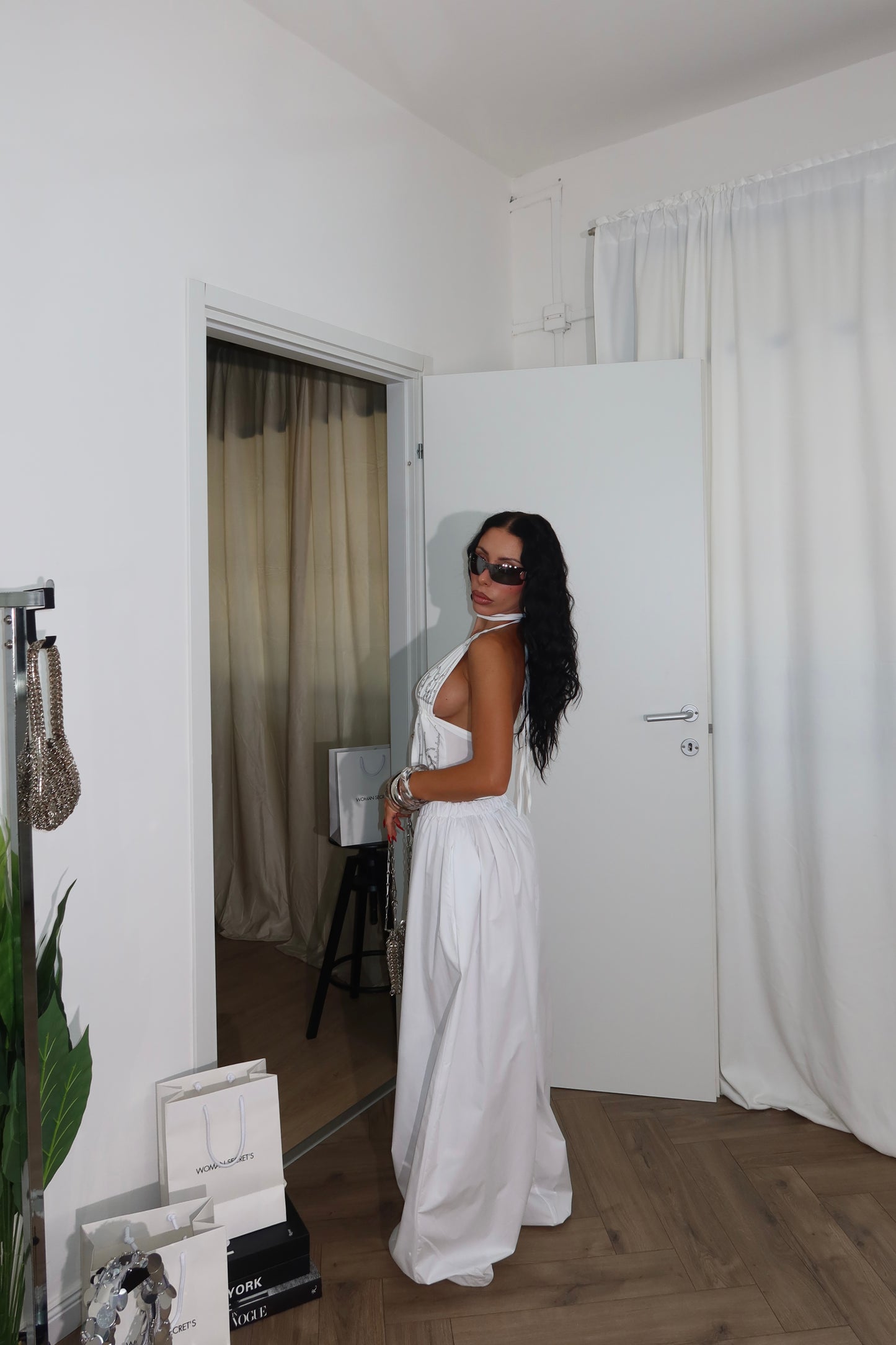 Pants X EVERY DAY bianco