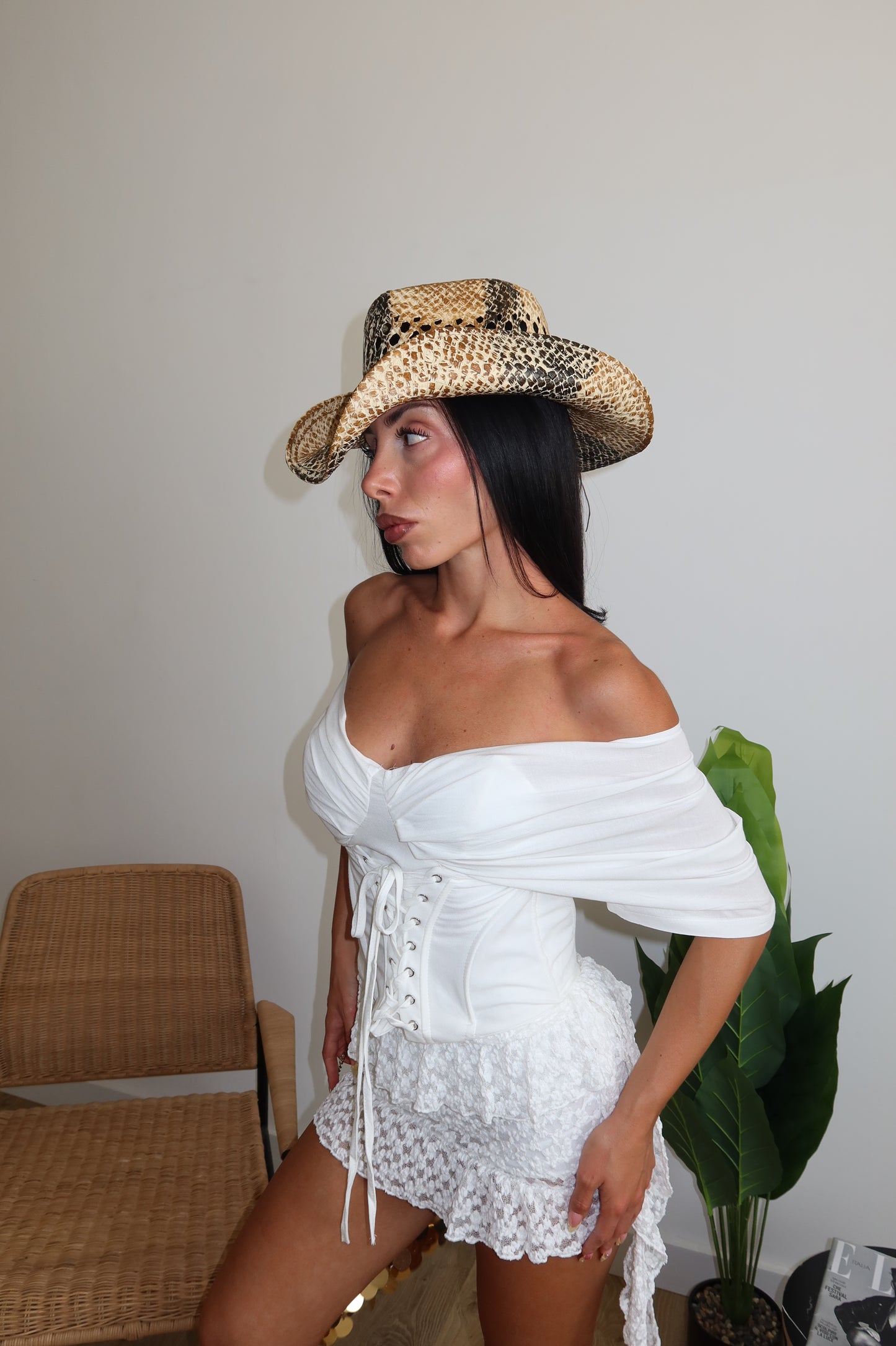 Corsetto INDIANA bianco