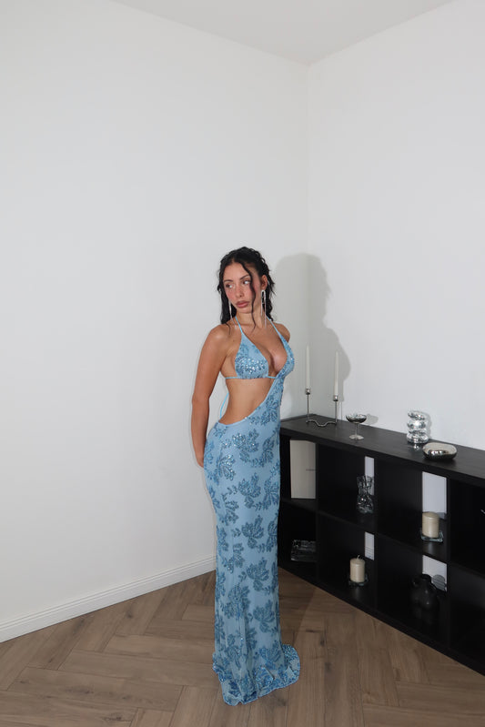 LongDress MIELE azzurro