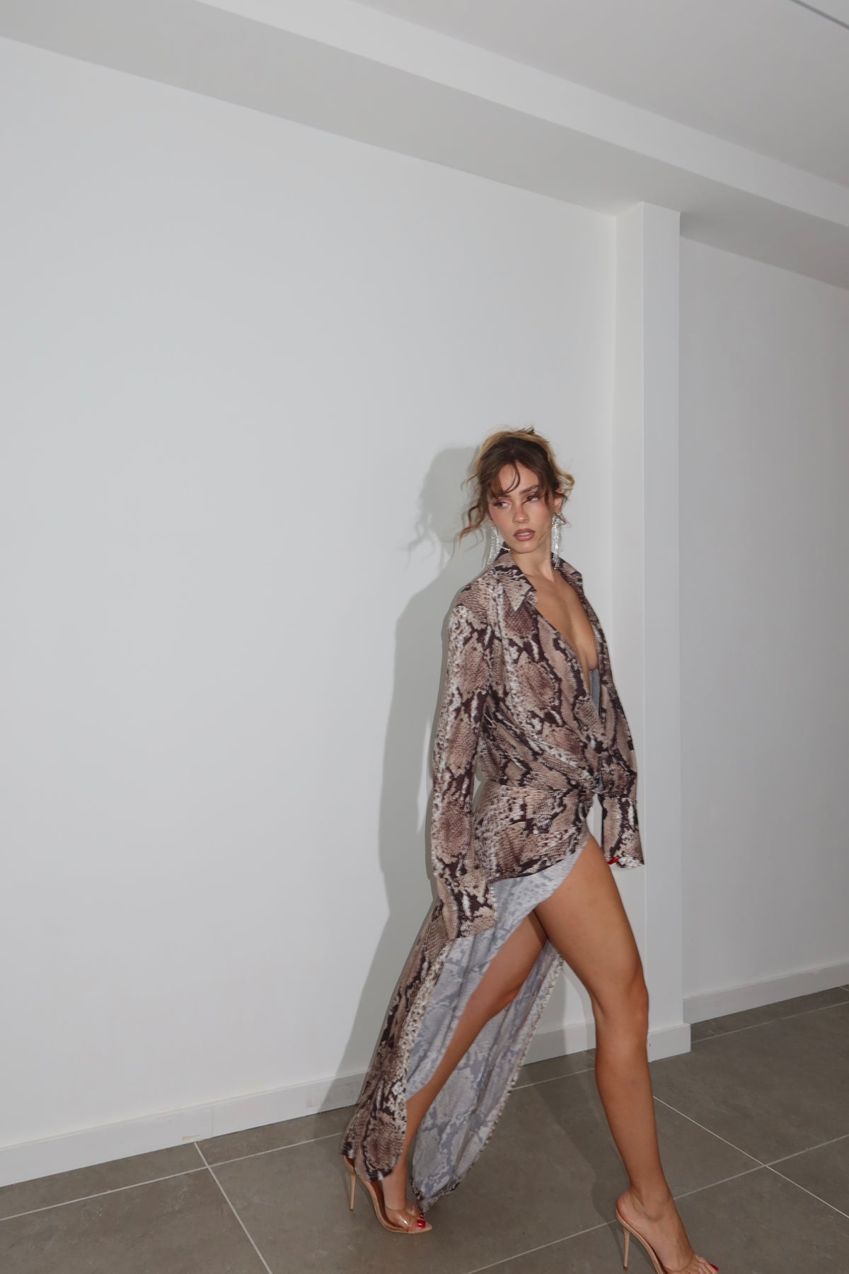 LongDress VICTORIA pitonato