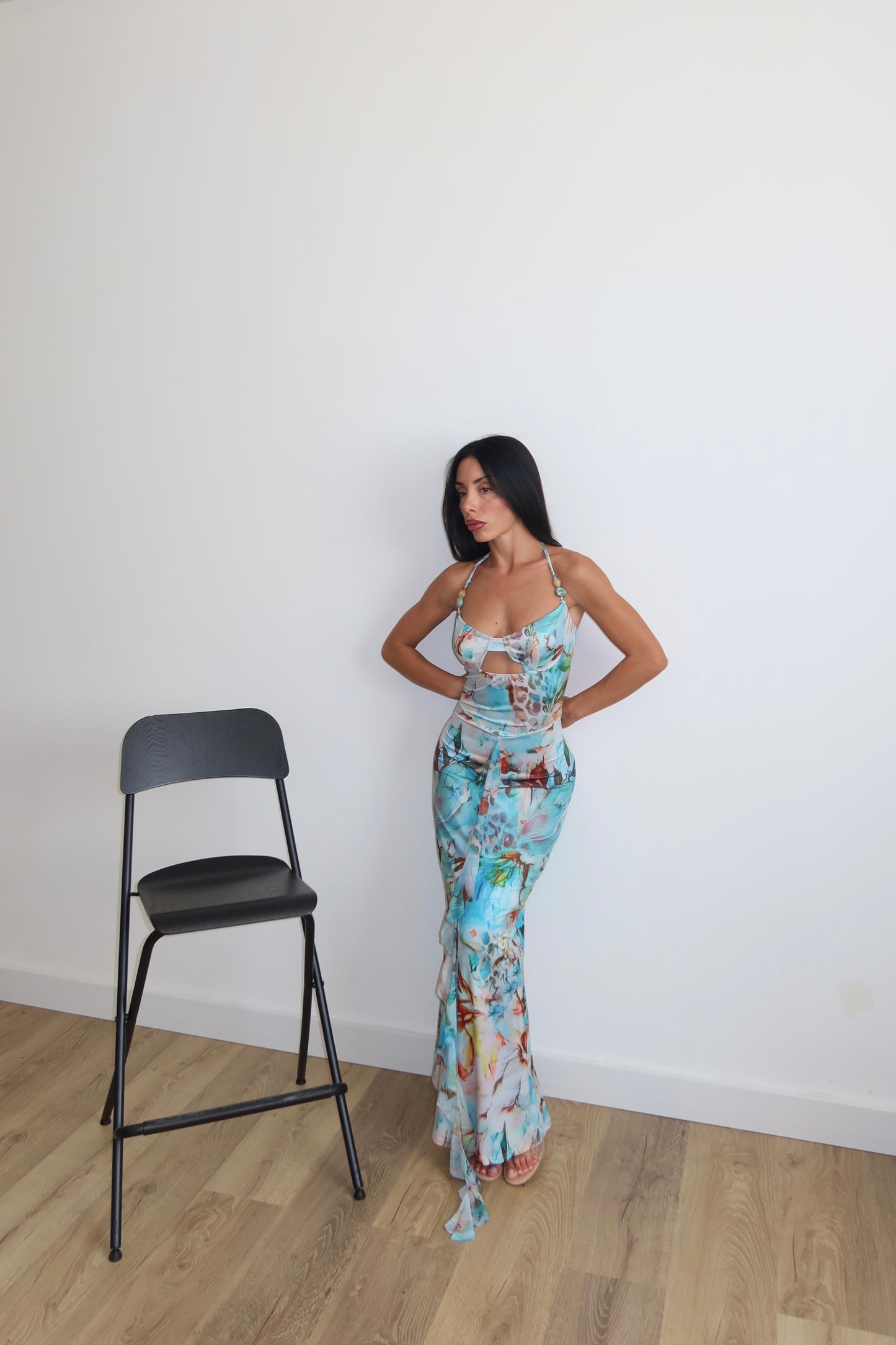 LongDress LEOPARD SKY