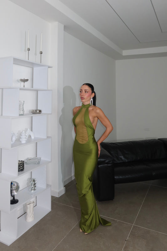 LongDress OPRAH verde