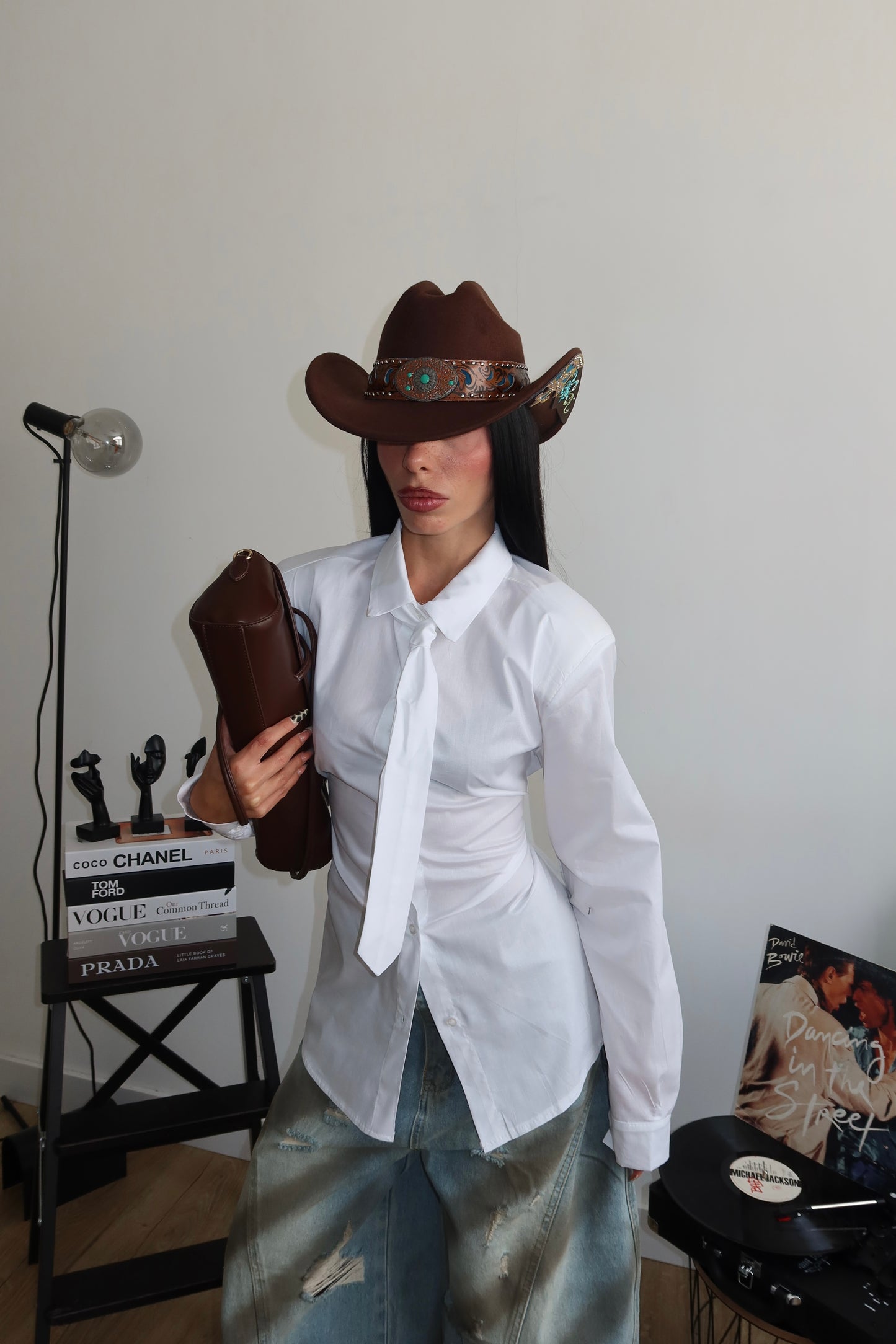 Camicia CRAVATTA bianca